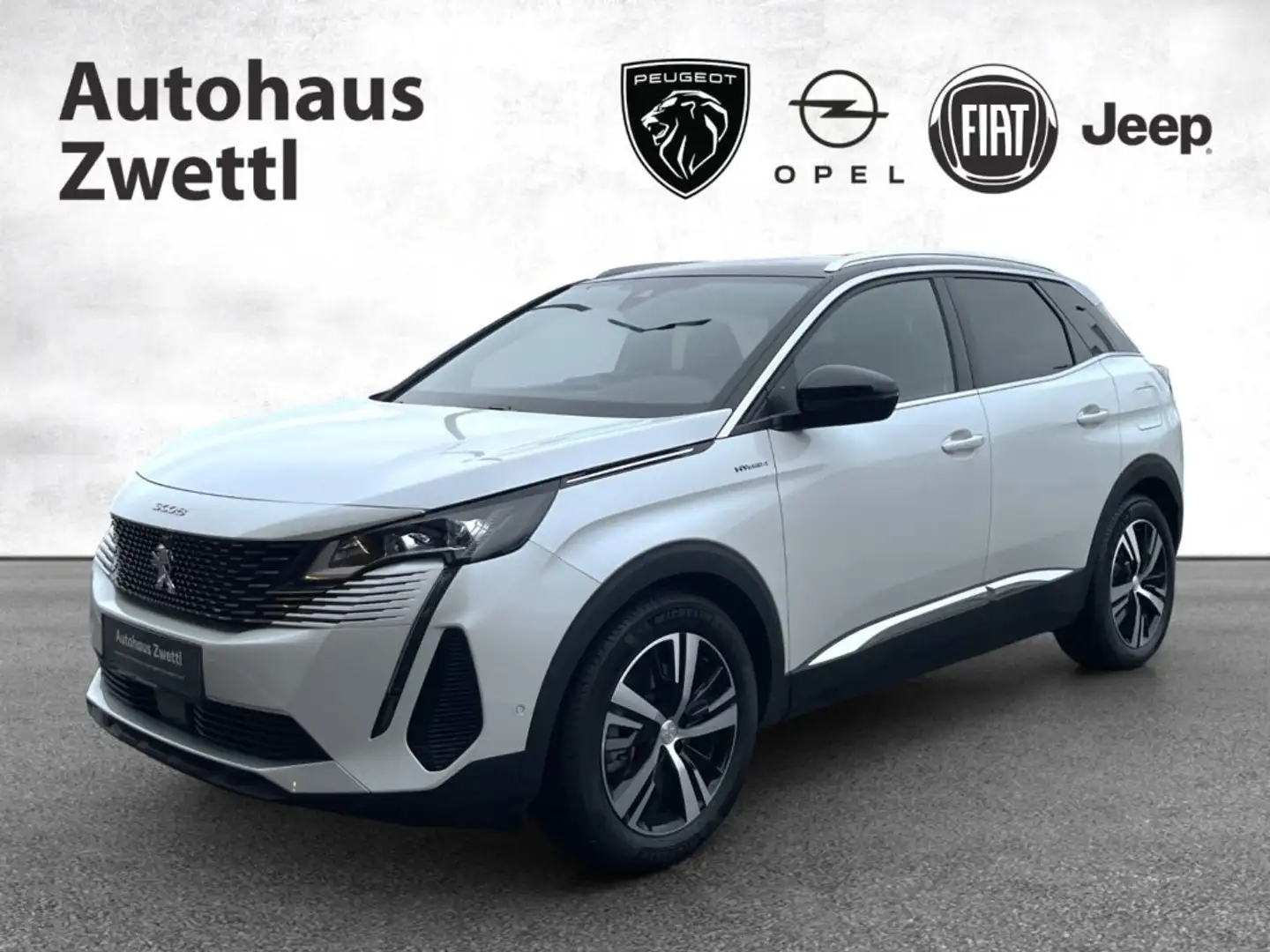 Peugeot 3008 GT PHEV 300 e-EAT8 ALLRAD Wit - 1