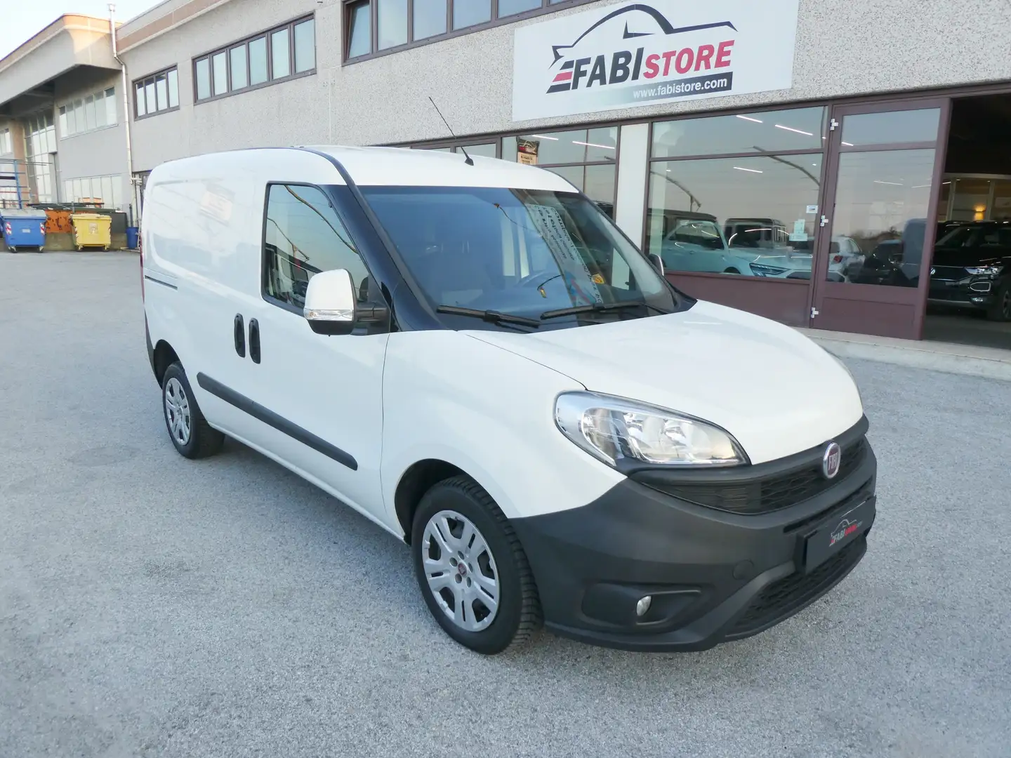 Fiat Doblo 1.3 Mjet 95 Cv Cargo - 3 POSTI - Griglia apribile Biały - 1