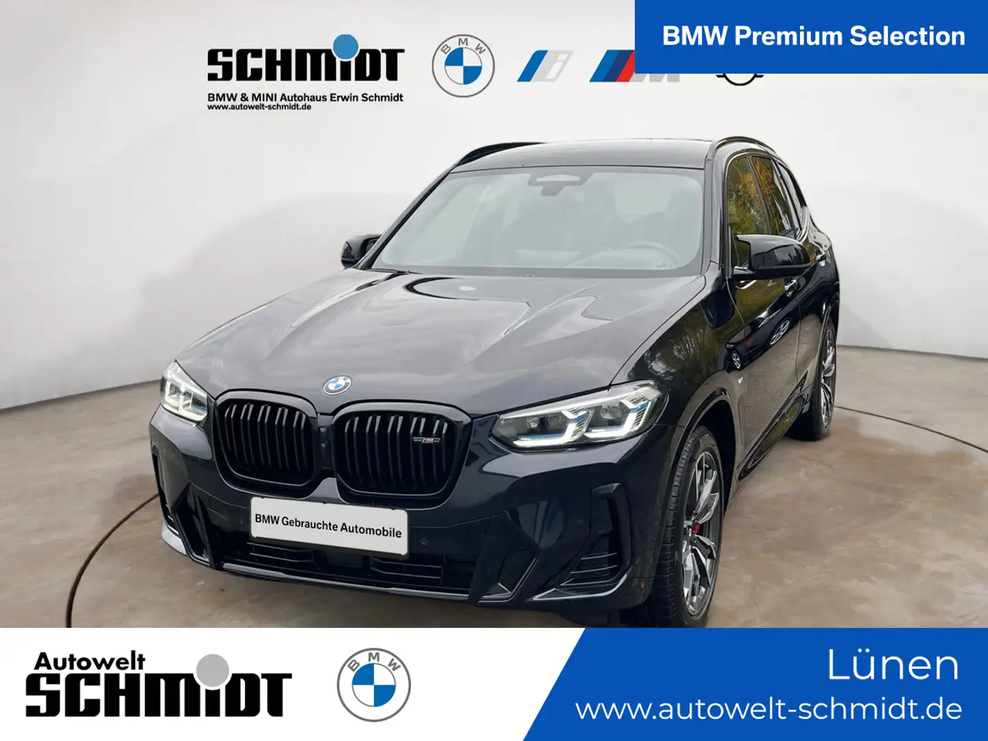 BMW X3 M40d + GARANTIE-bis-09.2029 Noir - 1
