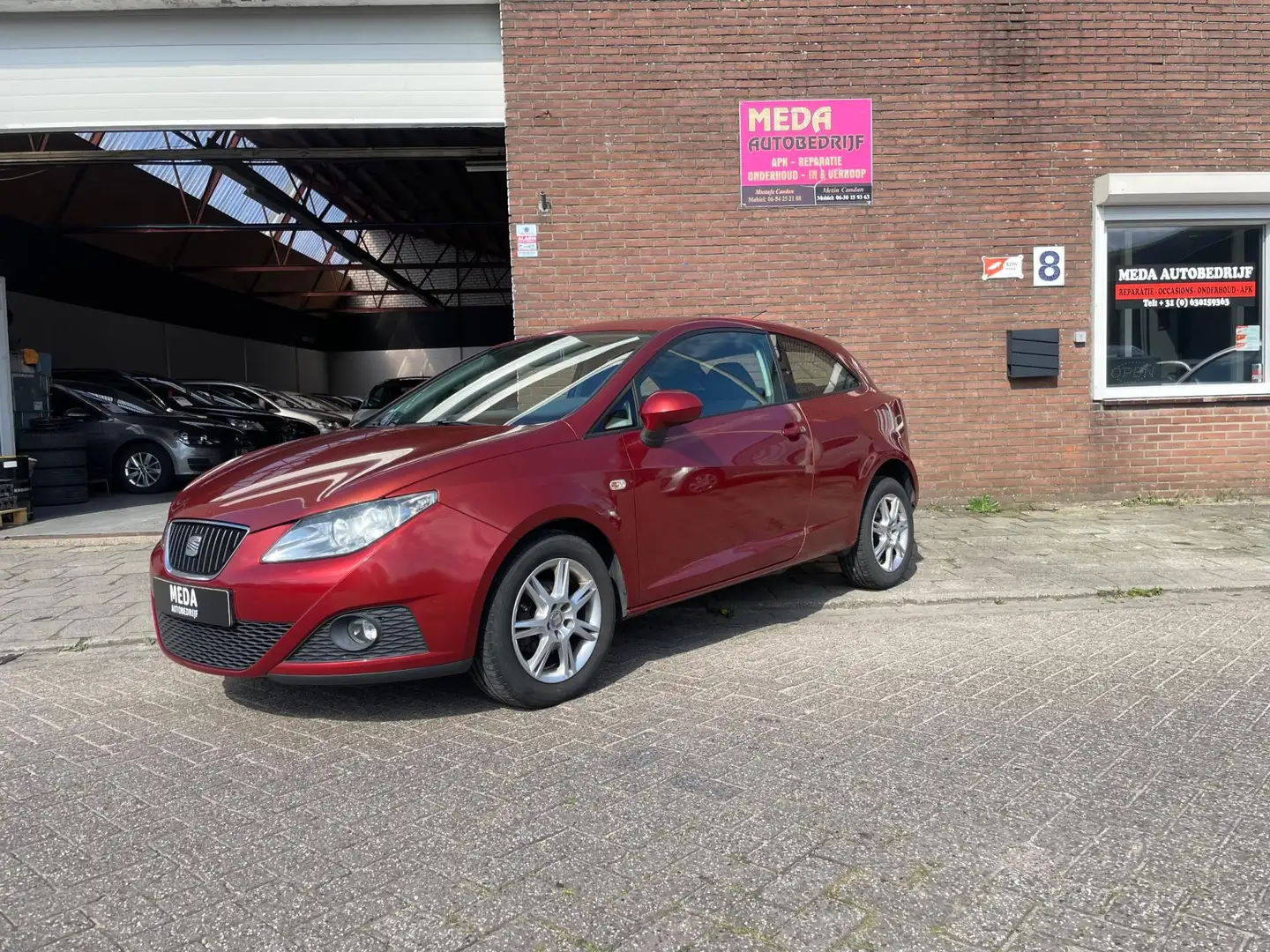 SEAT Ibiza SC 1.4 Sport-up | Stoelverwarming | Airco | Cruise Rood - 1