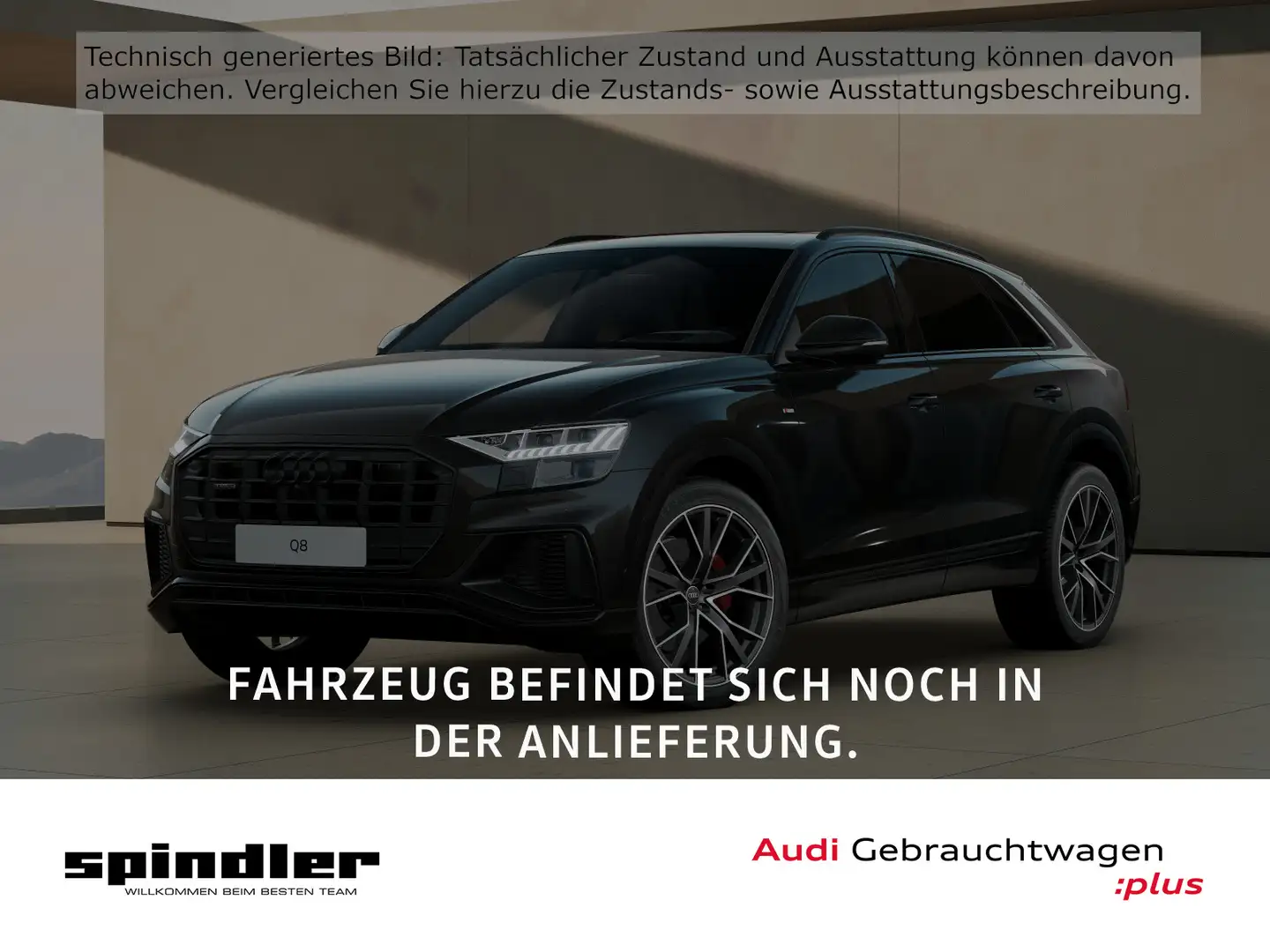 Audi Q8 S-Line competition+ 55TFSI quattro/ Pano, B&O Schwarz - 1