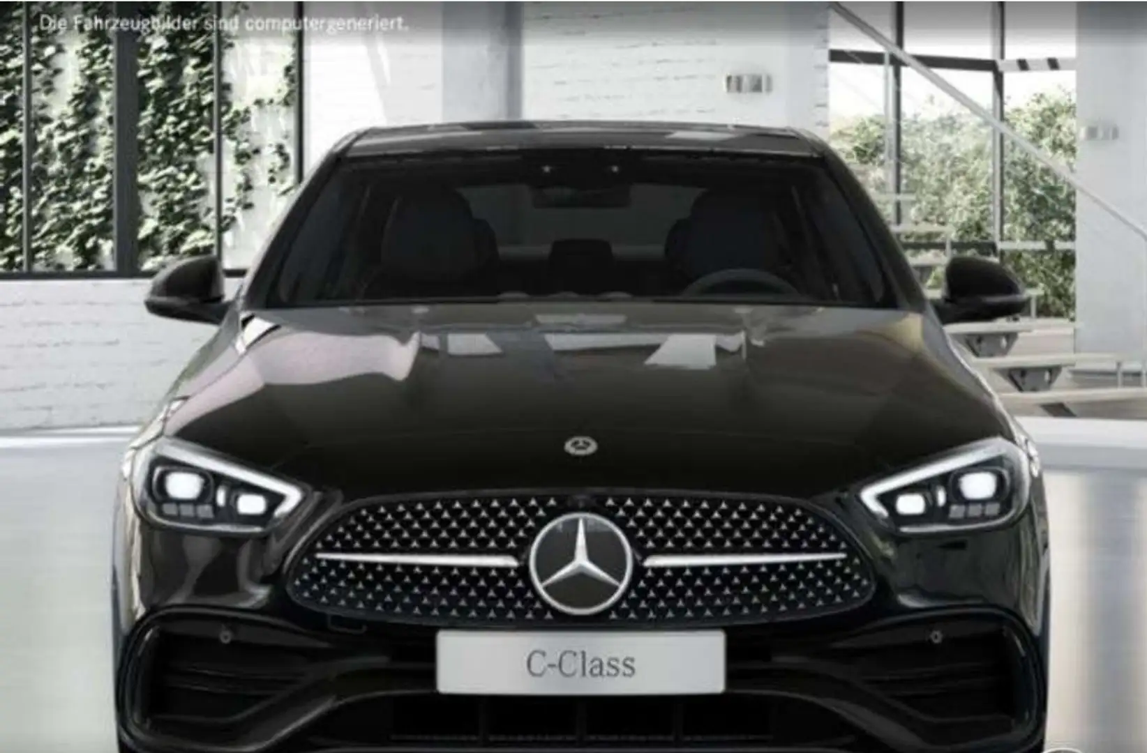 Mercedes-Benz C 300 300e AMG Line 9GTRONIC night digital pano massage Zwart - 1