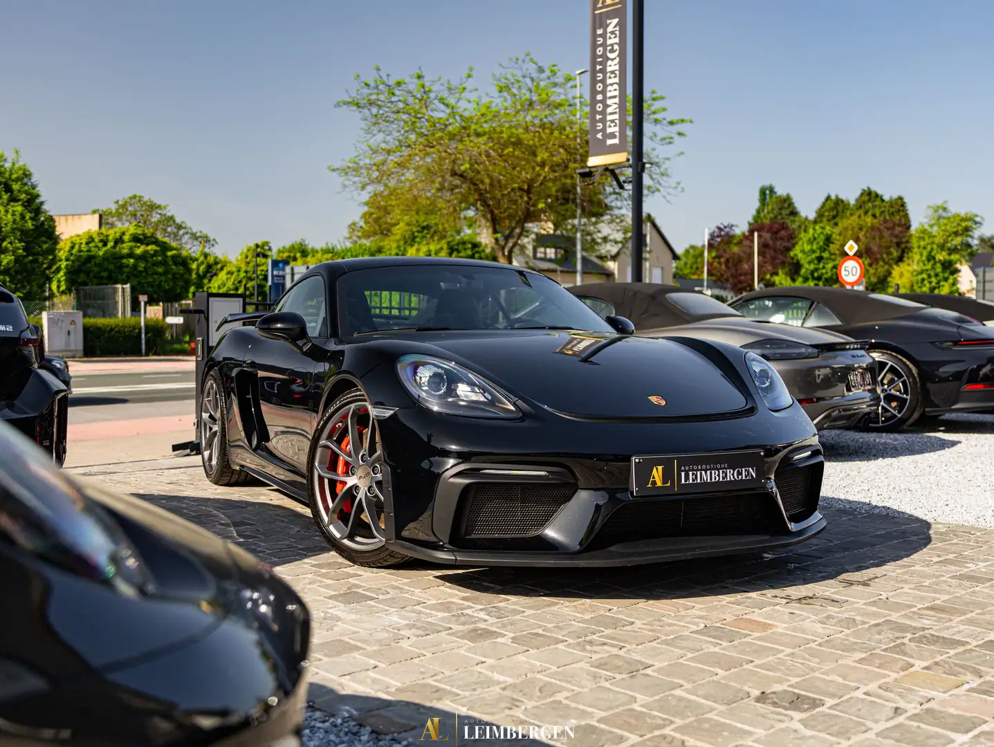 Porsche Cayman GT4 / PDK/ PDC / Cruise Control / Porsche Approved Чорний - 1