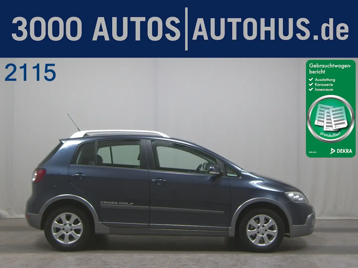 Volkswagen Golf Plus Cross 1.4 TSI AHK Radio PDC Shz Klima Blau - 1