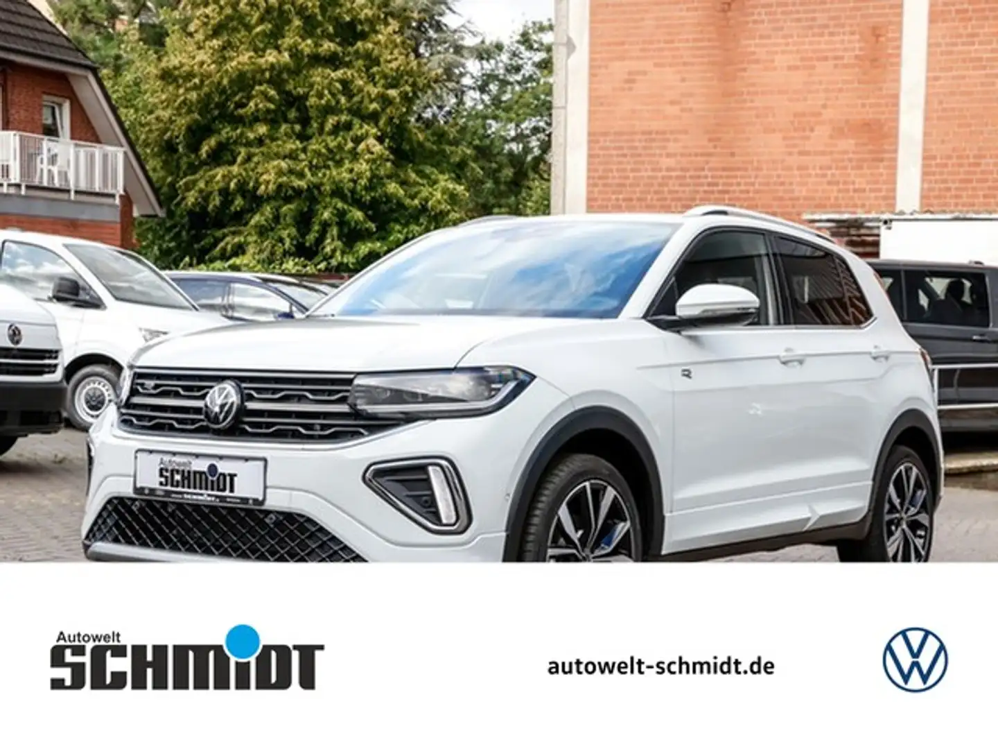 Volkswagen T-Cross "R-LINE" 1.0 TSI 7-Gang-DSG Blanc - 1