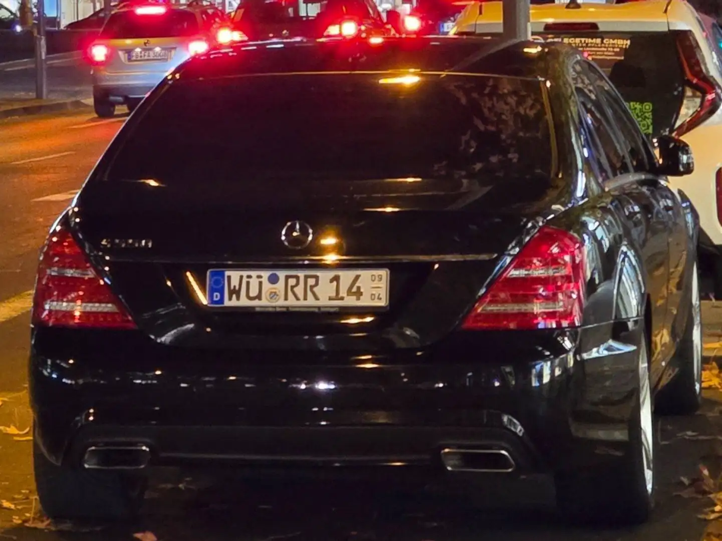 Mercedes-Benz S 550 Schwarz - 2