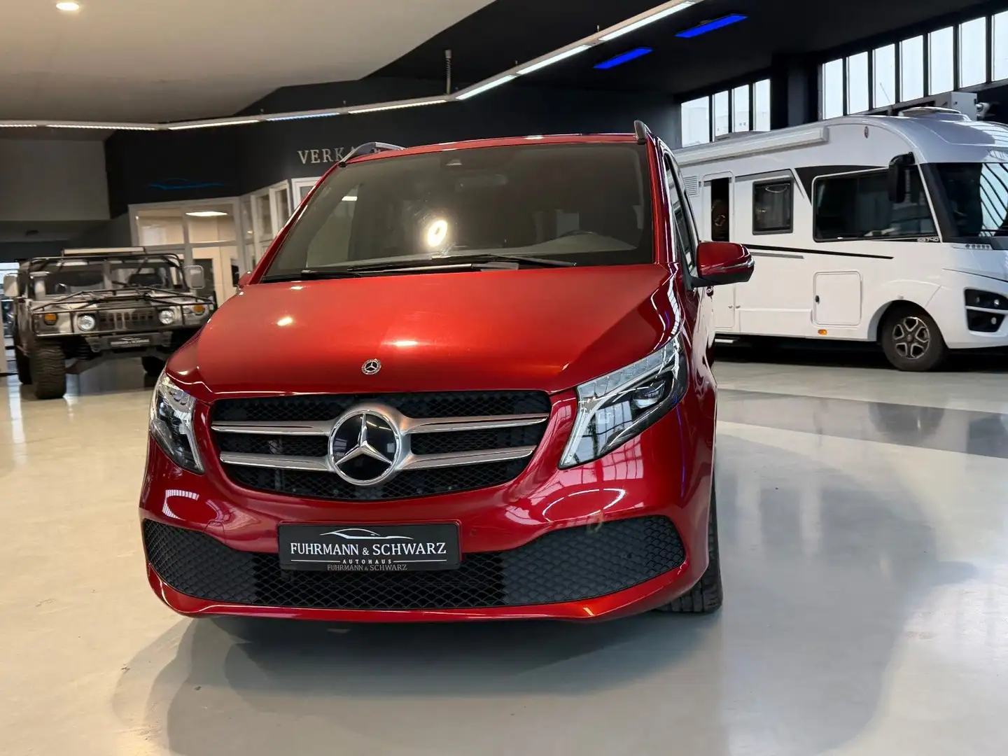 Mercedes-Benz V 250 d 9GEdition AHK+Standh+LED+Rfkam+ele.Heckkl Roşu - 2