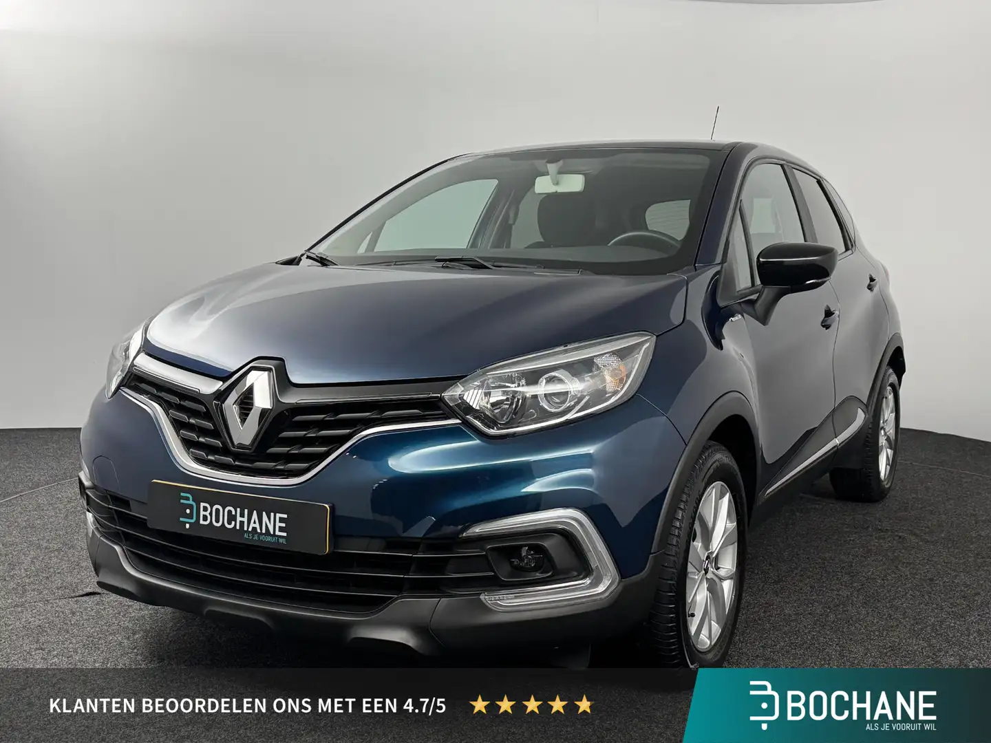 Renault Captur 0.9 TCe Limited | Navigatie | Key-less | Airco | P Blau - 1