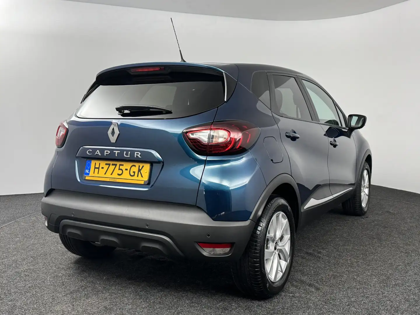 Renault Captur 0.9 TCe Limited | Navigatie | Key-less | Airco | P Blau - 2