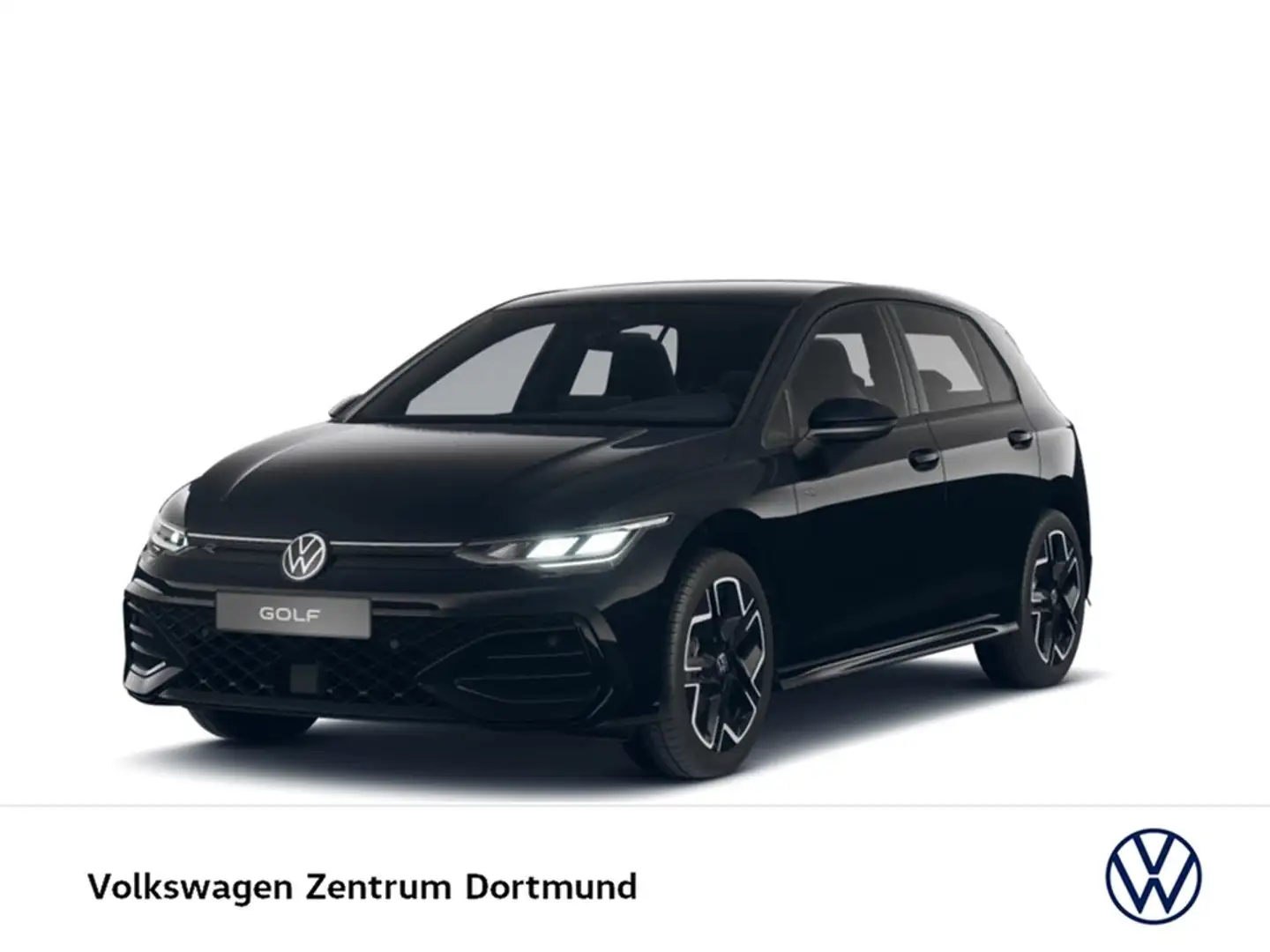 Volkswagen Golf 1.5 R-LINE DSG NAVI HEADUP KEYLESS CAM LM18 Schwarz - 1