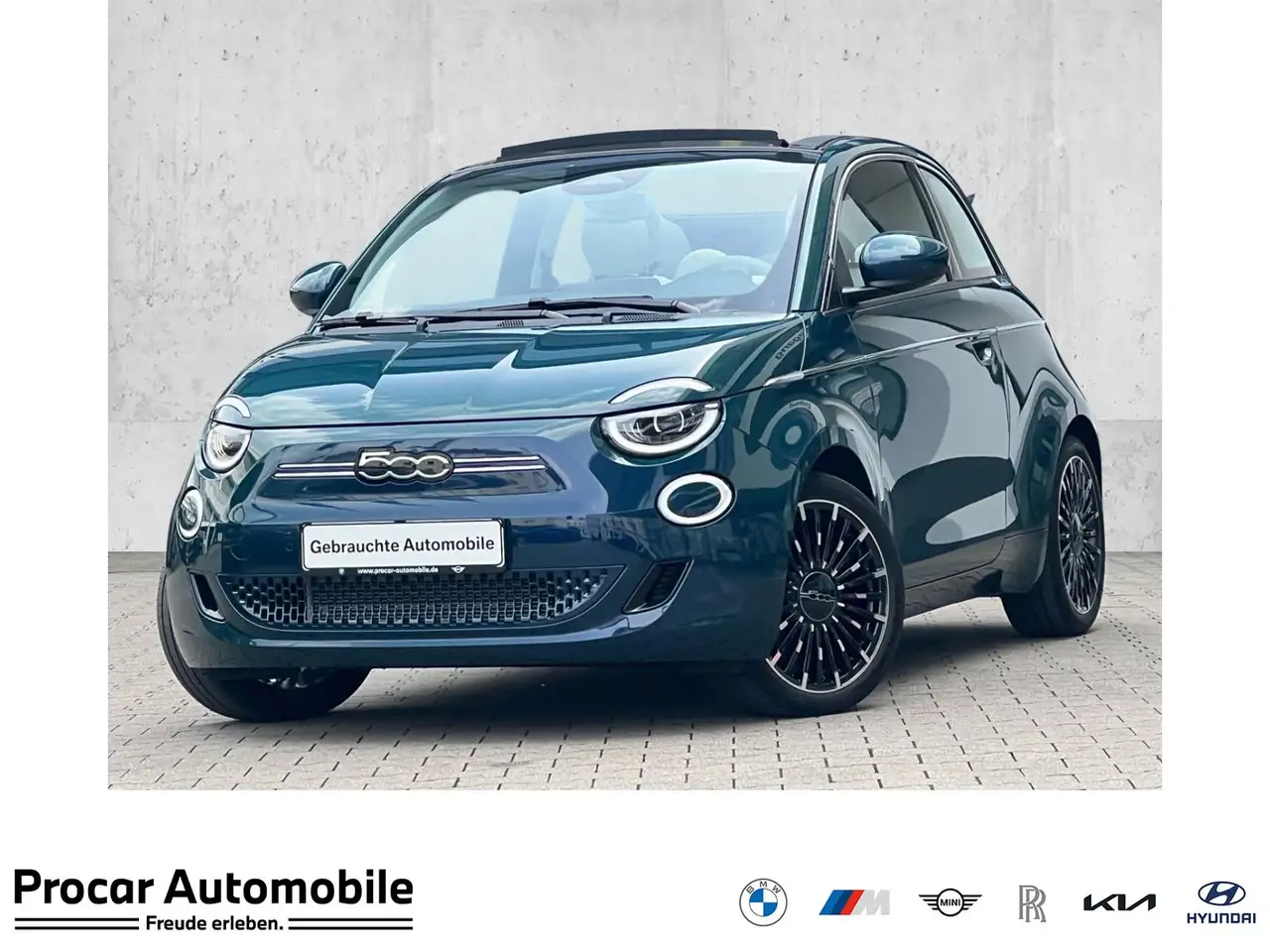 Fiat 500e La Prima by Bocelli ACC 360°PDC RFK JBL