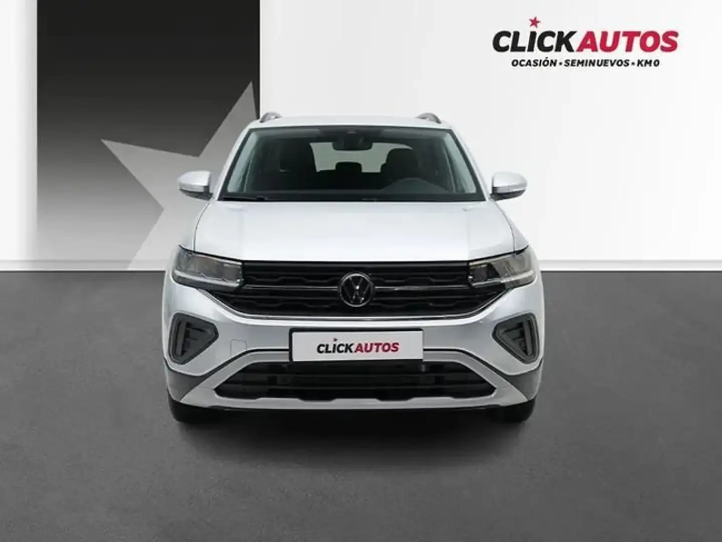 Volkswagen T-Cross 1.0 TSI Más Aut. 85kW Plateado - 2