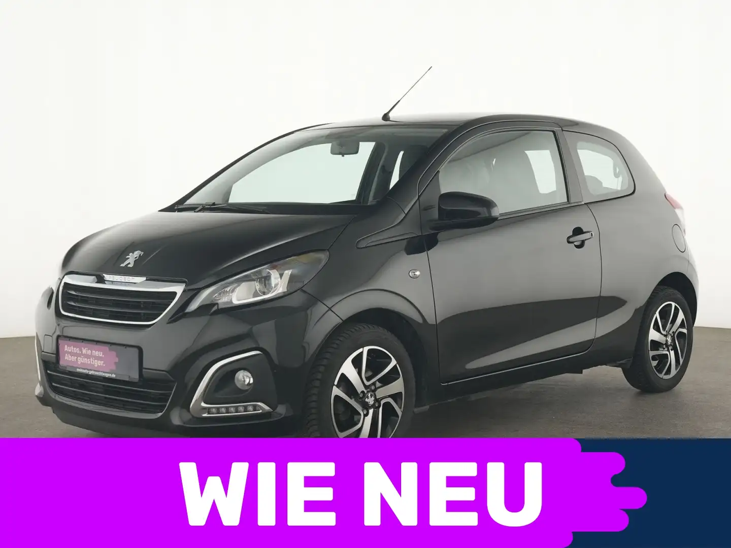 Peugeot 108 Allure Bluetooth|Klimaautomatik|LM-Felgen Schwarz - 1