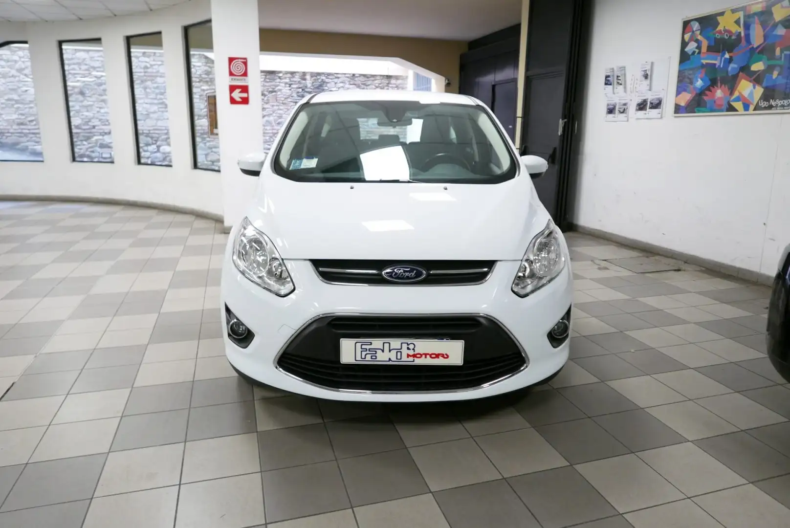 Ford C-Max 1.0 EcoBoost 100CV Start&Stop Plus Weiß - 2