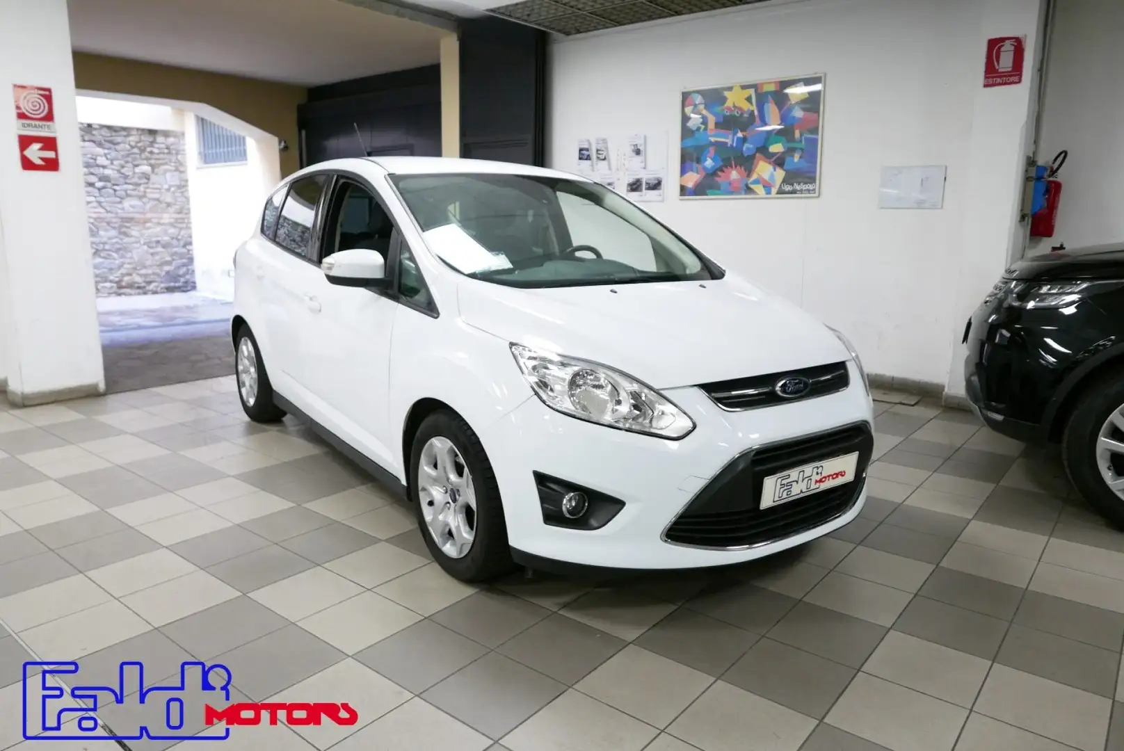 Ford C-Max 1.0 EcoBoost 100CV Start&Stop Plus Weiß - 1