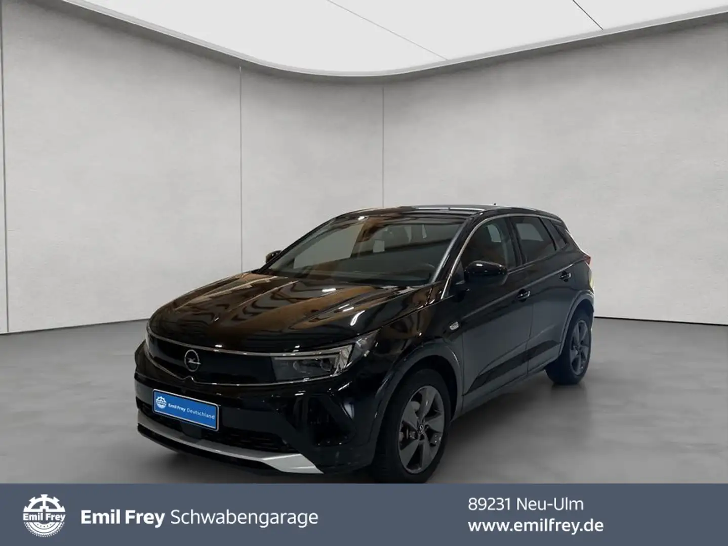 Opel Grandland Grandland 1.2 DI Automatik Elegance *AHK*LED* Schwarz - 1
