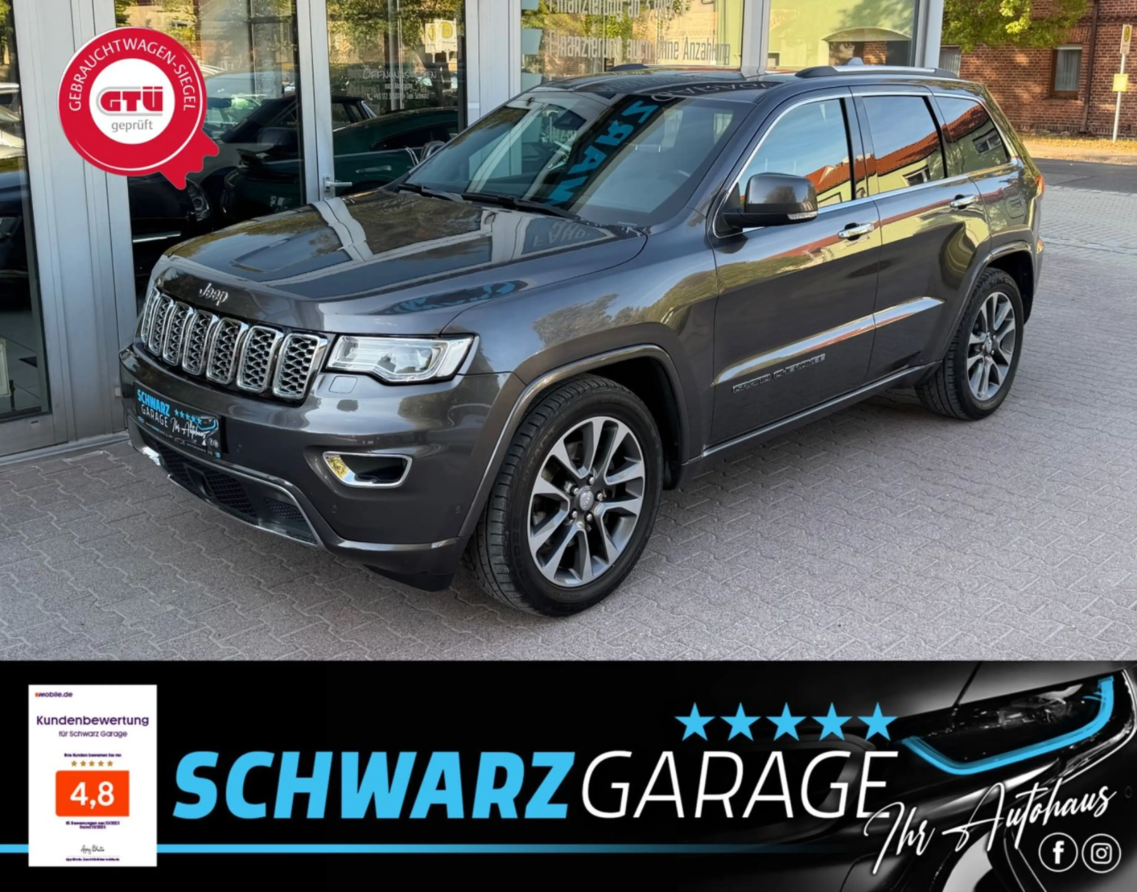 Jeep Grand Cherokee 3.0 CRD Overland*1.HAND*NAVI*SHZ*