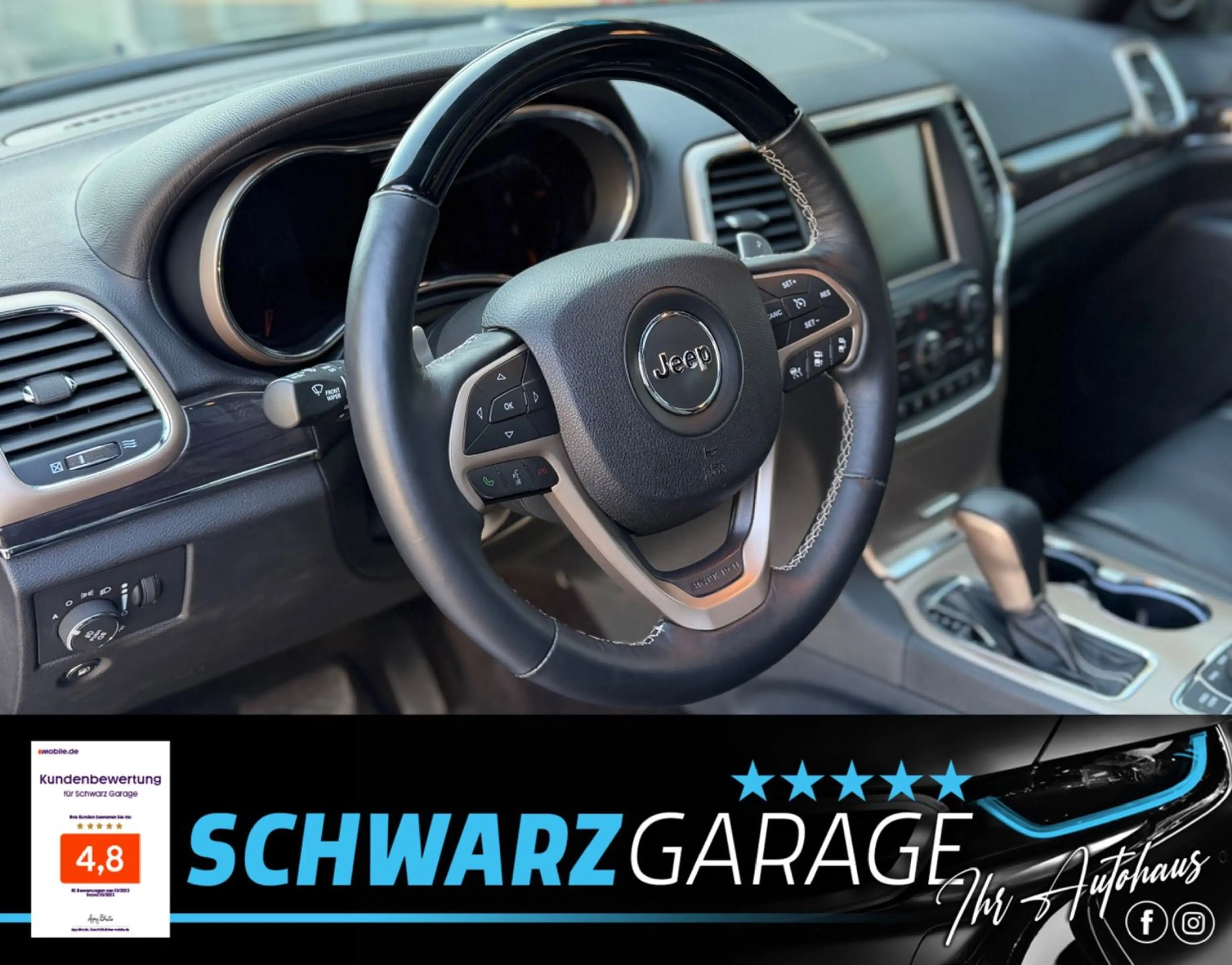 Jeep Grand Cherokee 3.0 CRD Overland*1.HAND*NAVI*SHZ* — photo 7