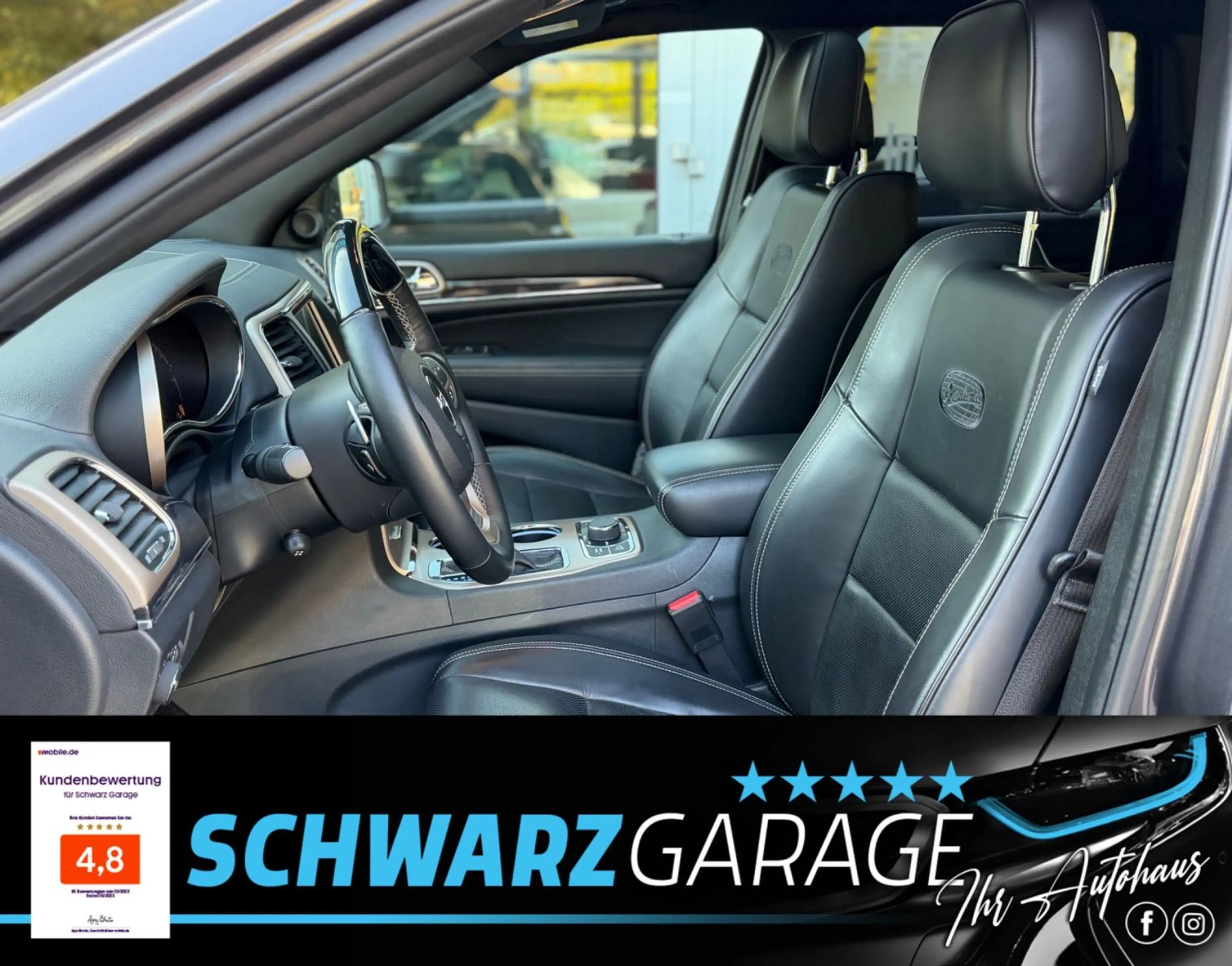 Jeep Grand Cherokee 3.0 CRD Overland*1.HAND*NAVI*SHZ* — photo 8