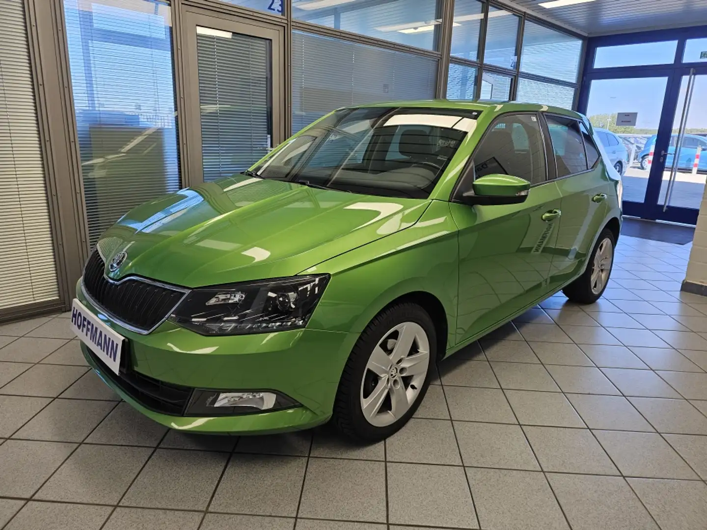Skoda Fabia Ambition PDC,SItzheizung,Alufelgen,GRA Grün - 2