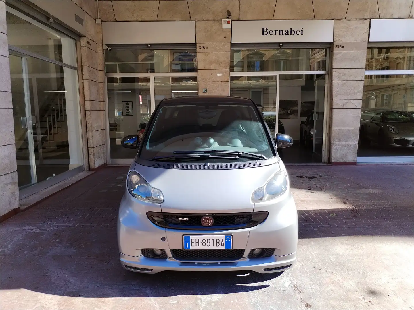 smart forTwo Fortwo Brabus Xclusive 102cv Grigio - 2
