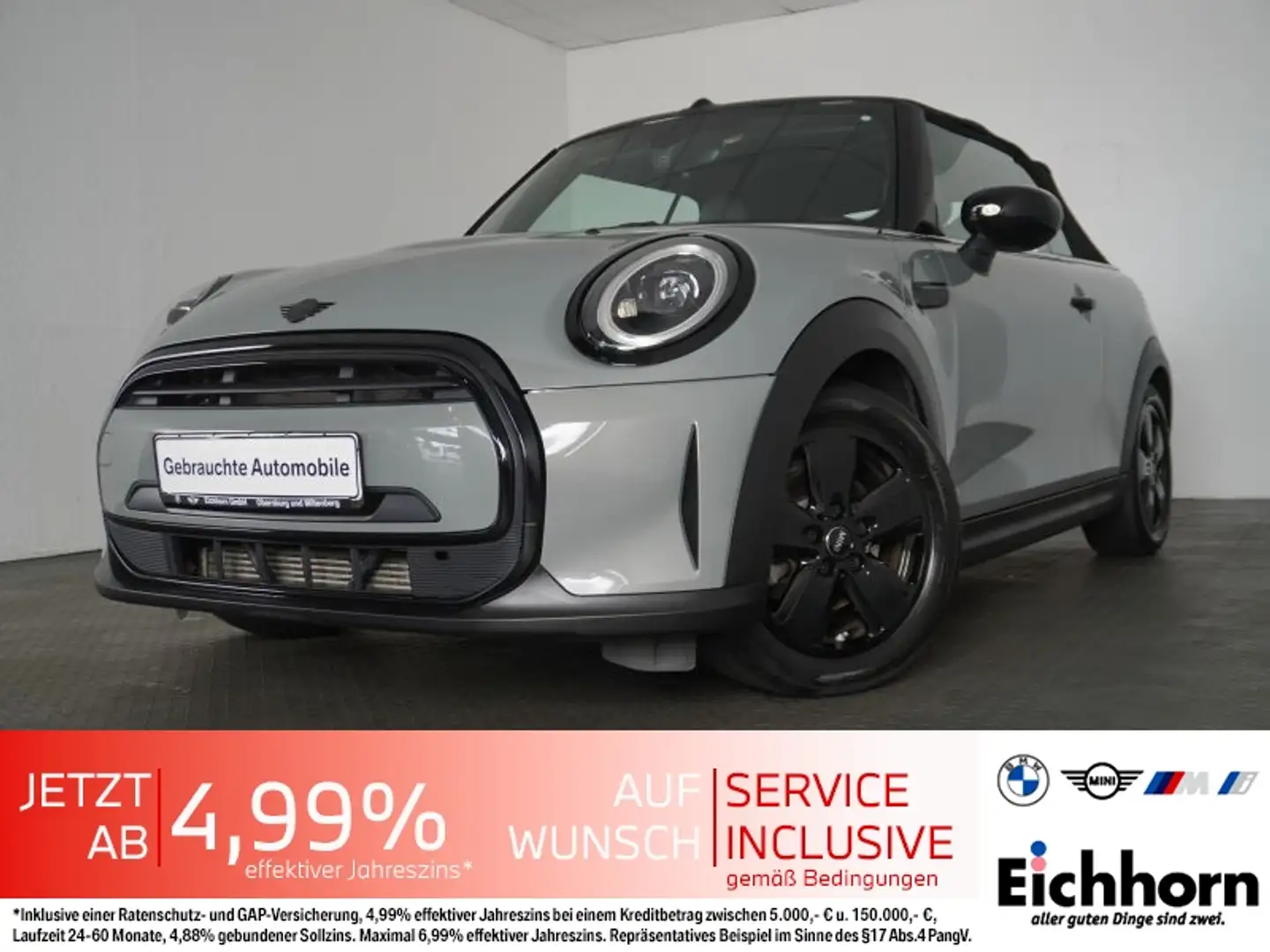 MINI Cooper Cabrio *SPORTSITZE.NAVI.HUD.PDC* Gri - 1