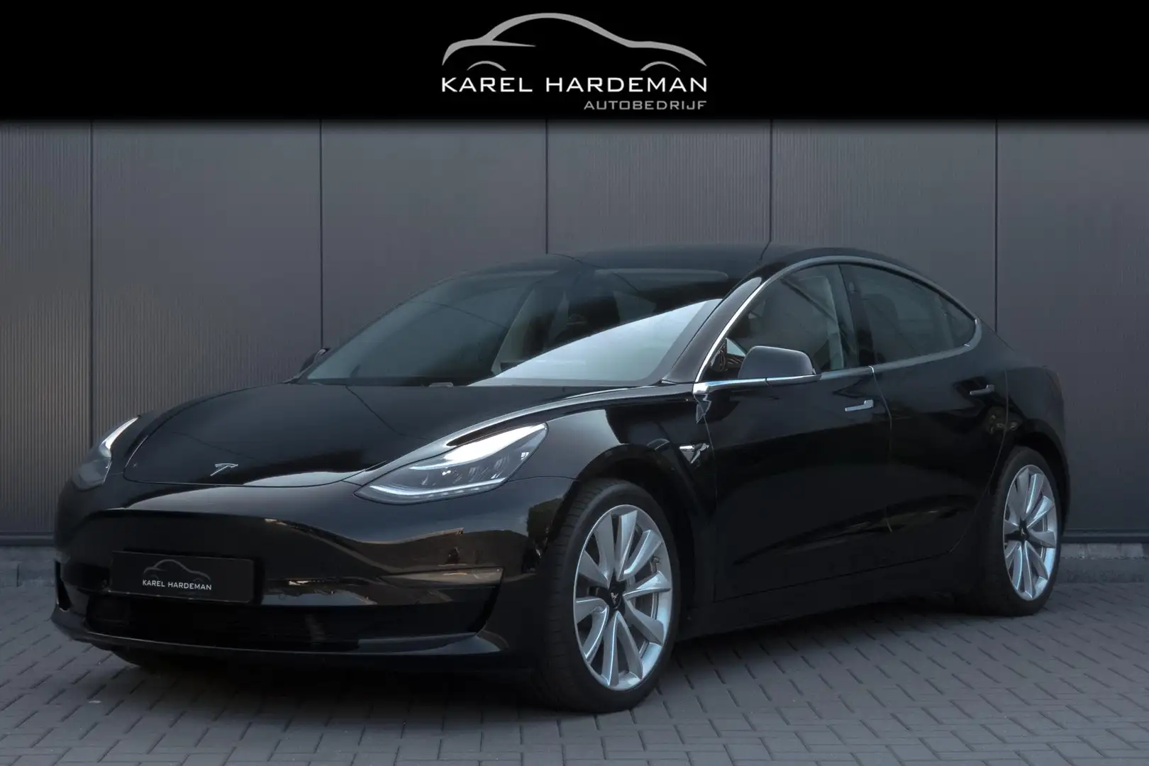 Tesla Model 3 Long Range AWD 75 kWh | AFNEEMBARE TREKHAAK | AUTO Zwart - 1