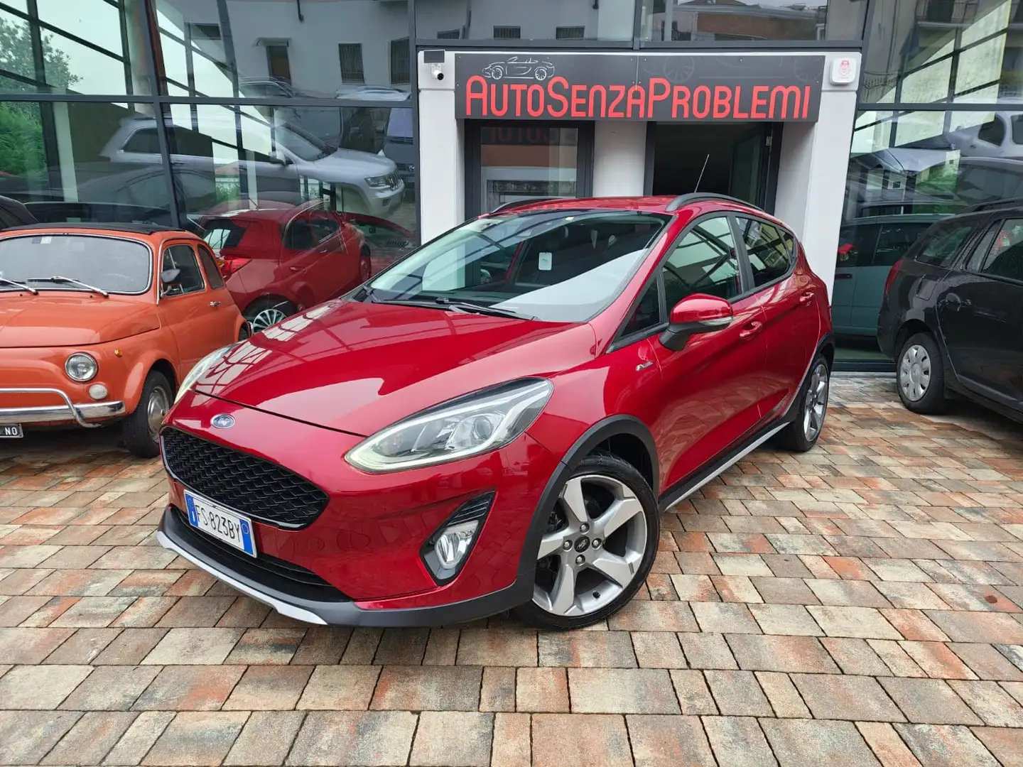 Ford Fiesta Fiesta Active 1.0 ecoboost Rosso - 2