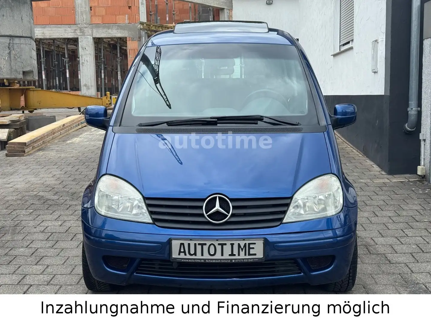 Mercedes-Benz Vaneo Compact Van 1.9 Automatik|SHZ|PDC|AHK|1.Hd Bleu - 2
