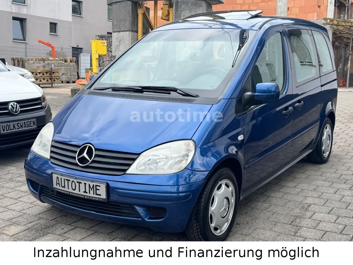 Mercedes-Benz Vaneo Compact Van 1.9 Automatik|SHZ|PDC|AHK|1.Hd Bleu - 1