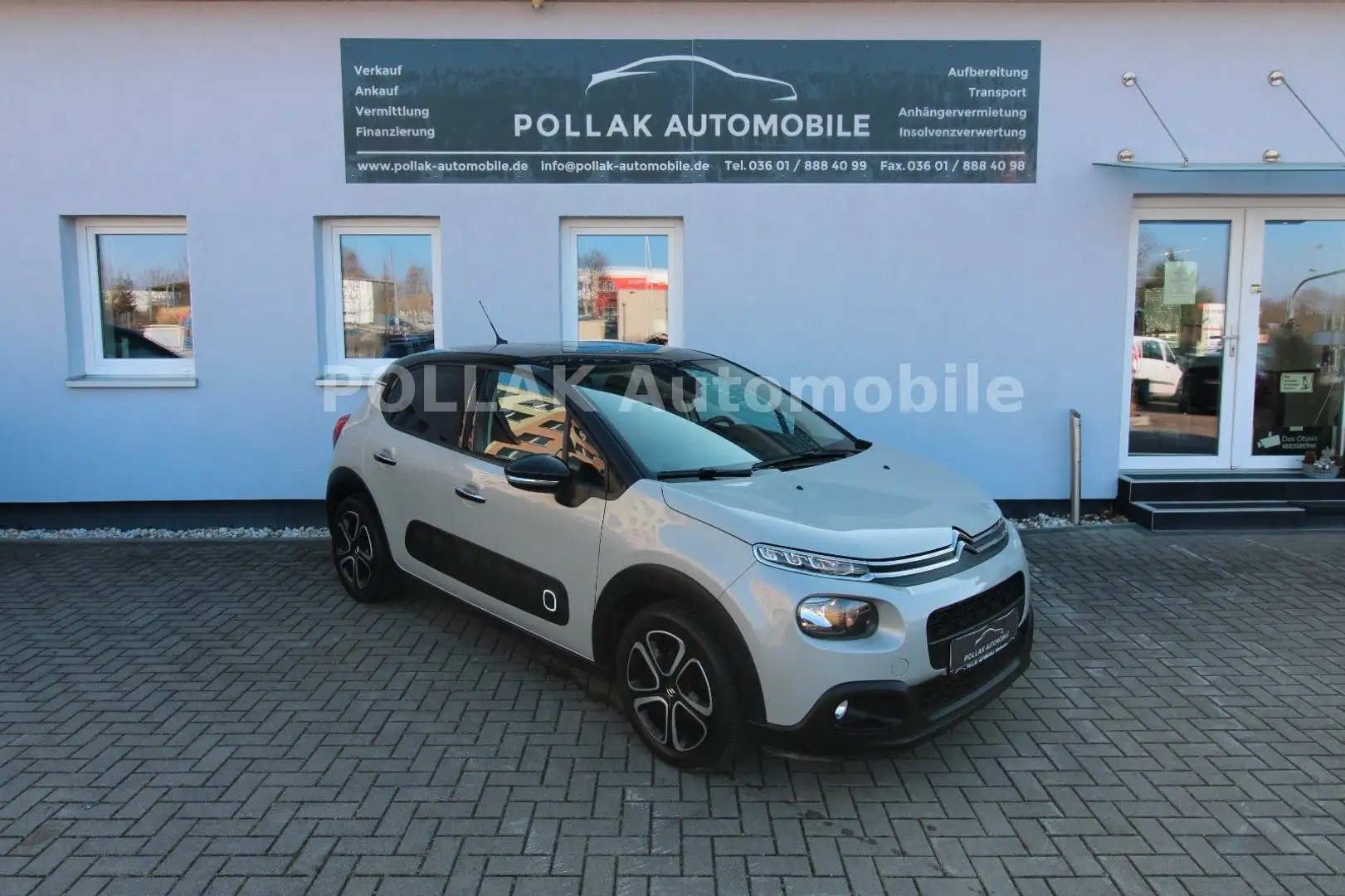 Citroen C3 Shine*NAVI*SHZ*CAM*MFL*PDC*CARPLAY*BC*GRA*SPU Серый - 1
