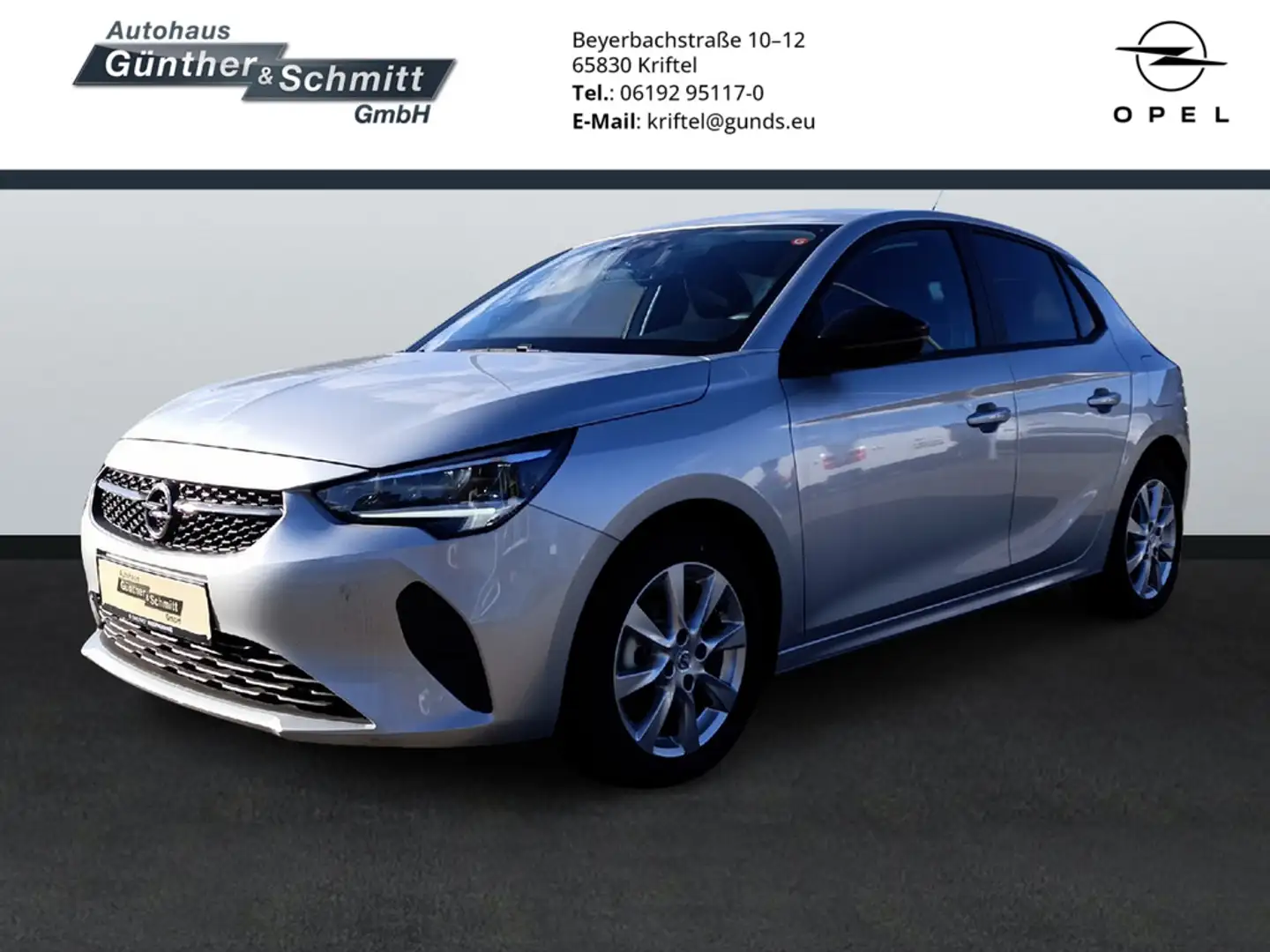 Opel Corsa F 1.2 Edition PDC SITZHEIZUNG NAVI Argent - 1