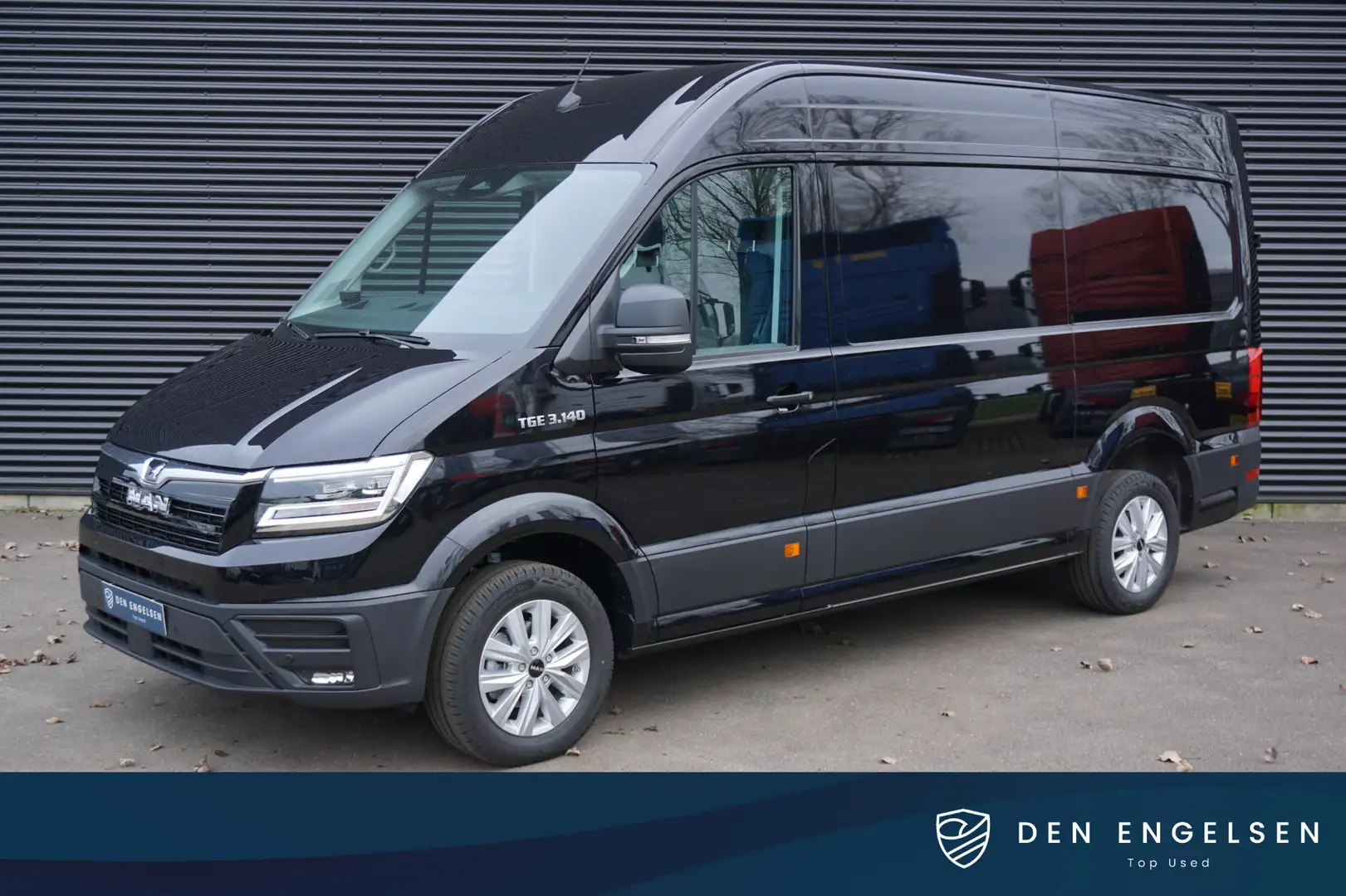 MAN TGE 3.140 140PK Automaat L3H3/L2H2 FACELIFT ACC Apple Zwart - 1