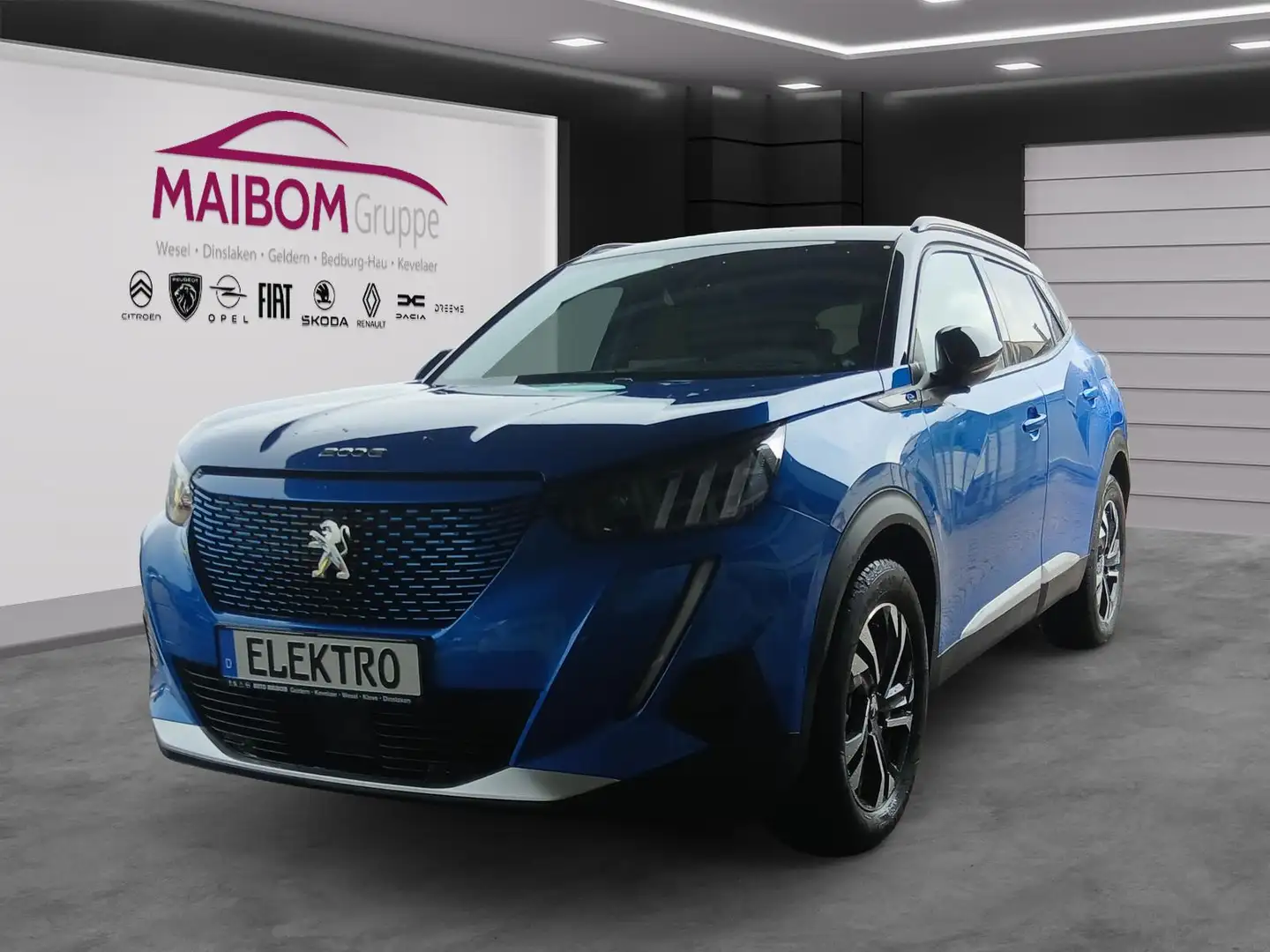 Peugeot e-2008 2008 e- GT+Schiebedach+AppleCarplay/Android-Auto Blau - 1