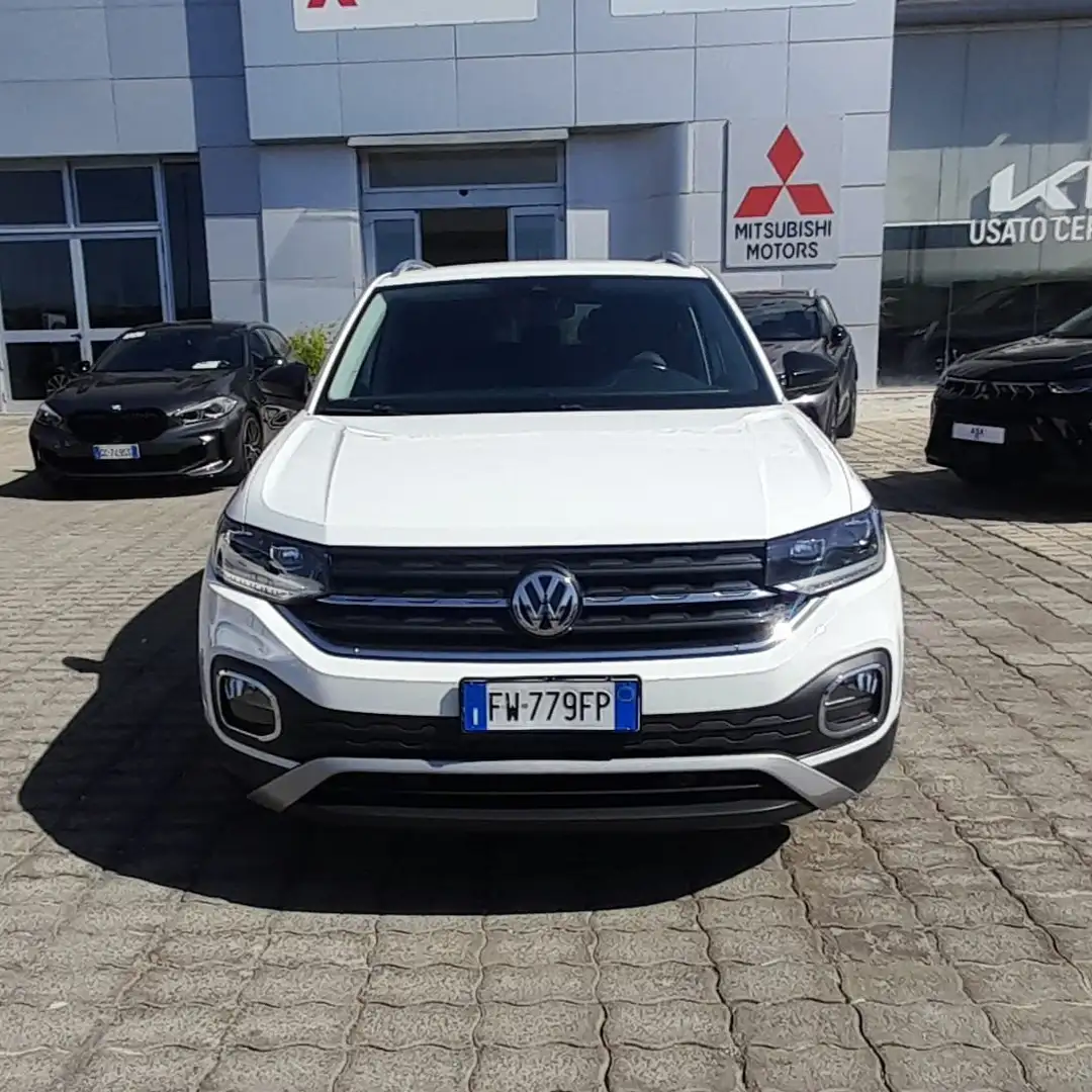 Volkswagen T-Cross T-Cross 1.0 tsi Style 115cv Bianco - 1