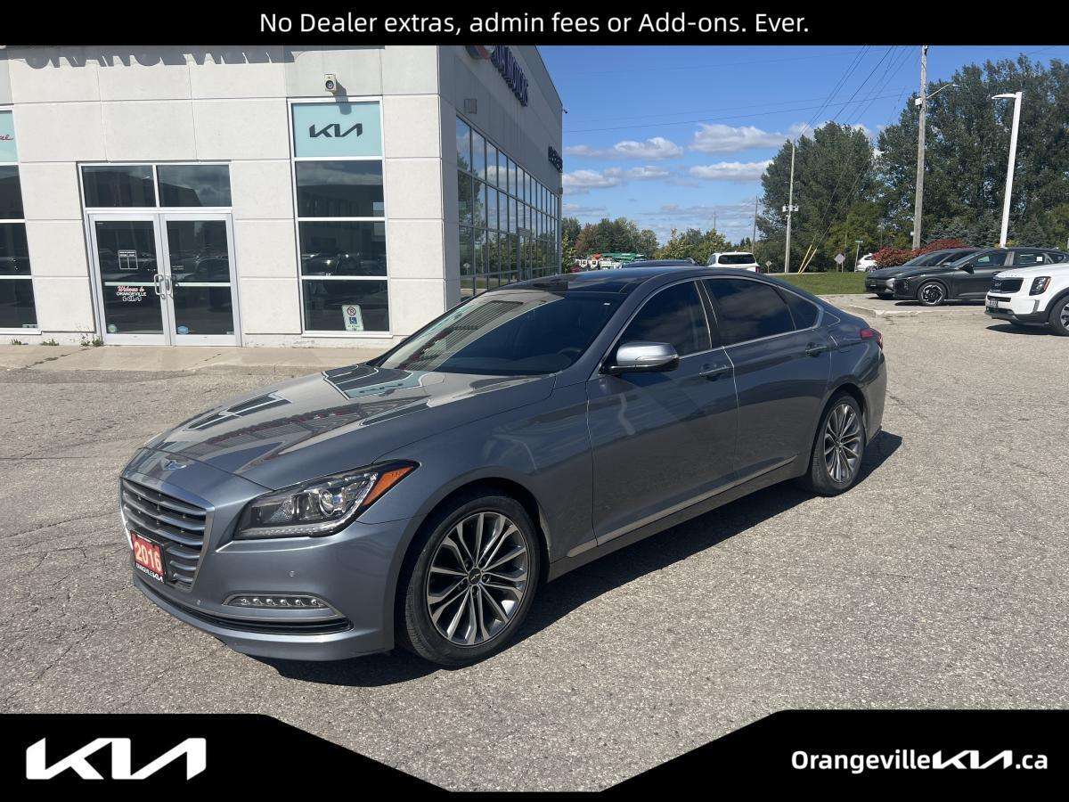 2016 Hyundai Genesis Sedan 3.8L Luxury AWD - Nav Leather Sunroof