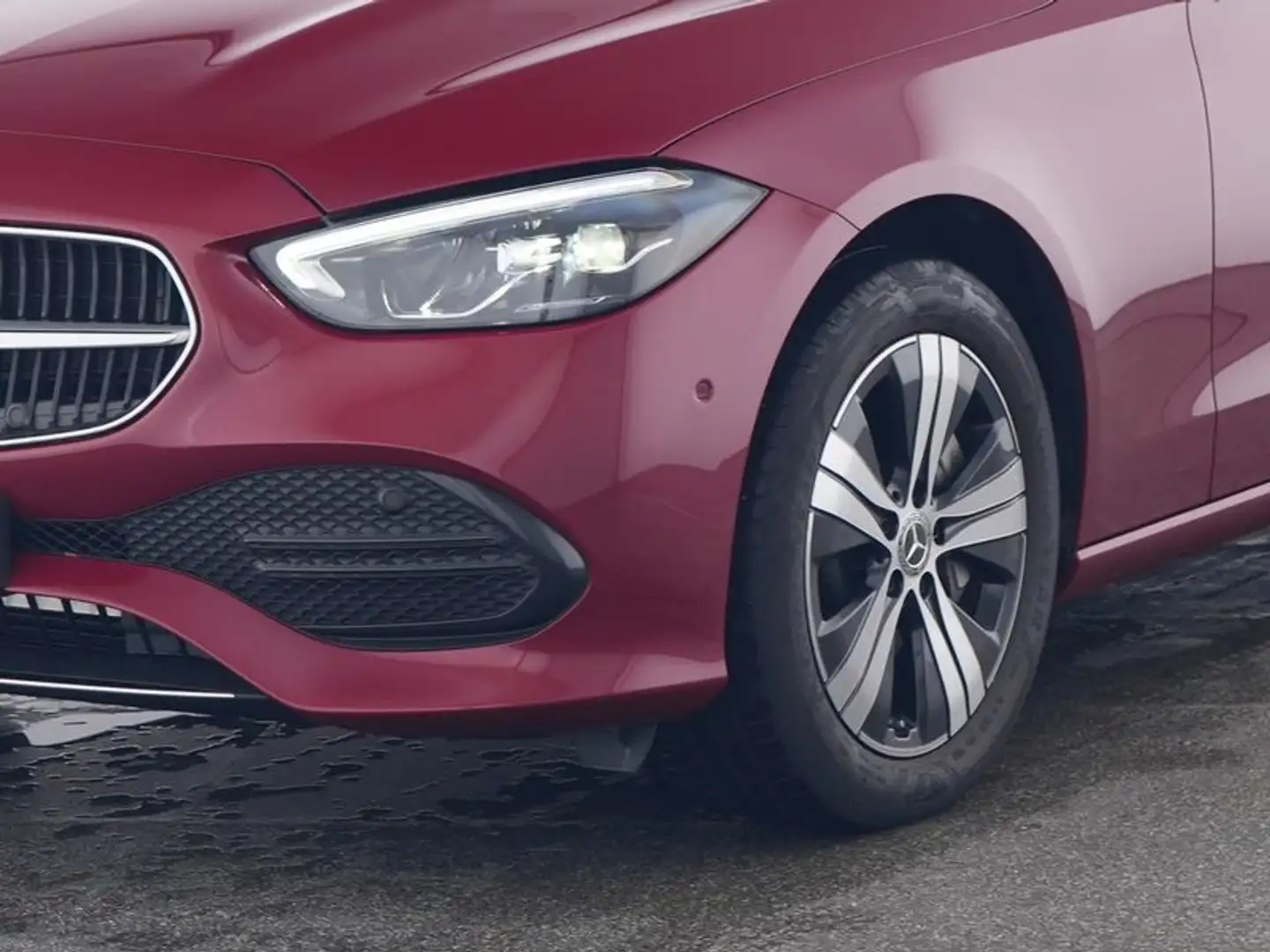 Mercedes-Benz C 300 T de 4M Avantgarde 2x MBUX+Led+AHK+Winterp Rot - 2