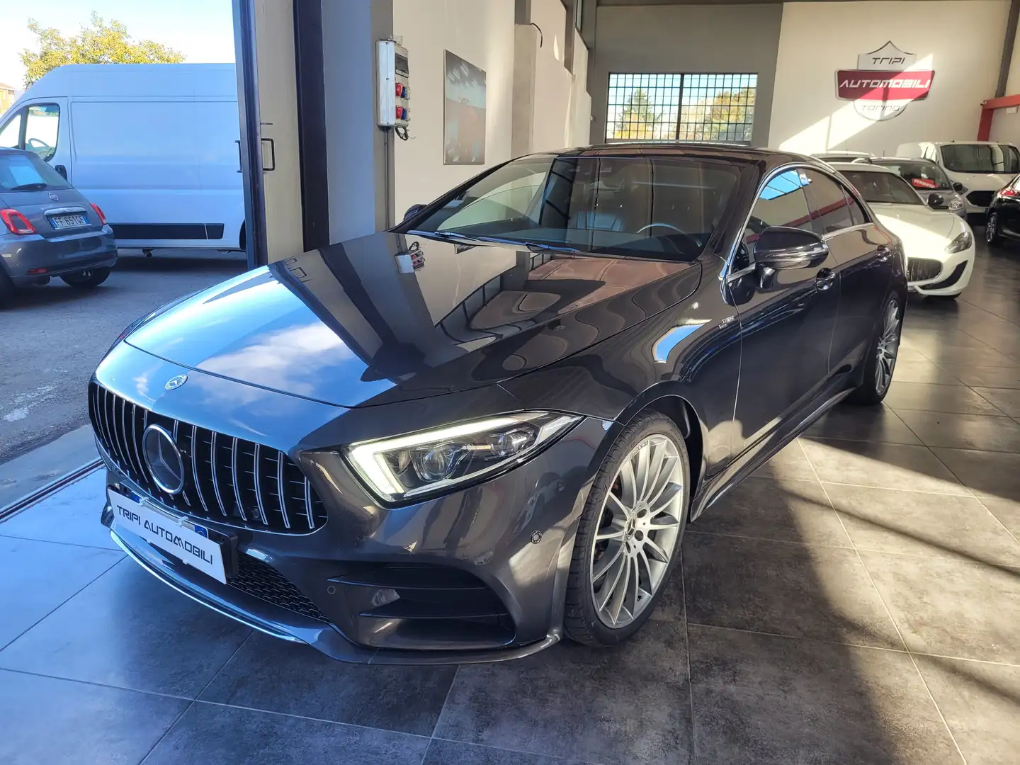 Mercedes-Benz CLS 350 CLS Coupe 350 d Premium Plus 4matic auto Grau - 2