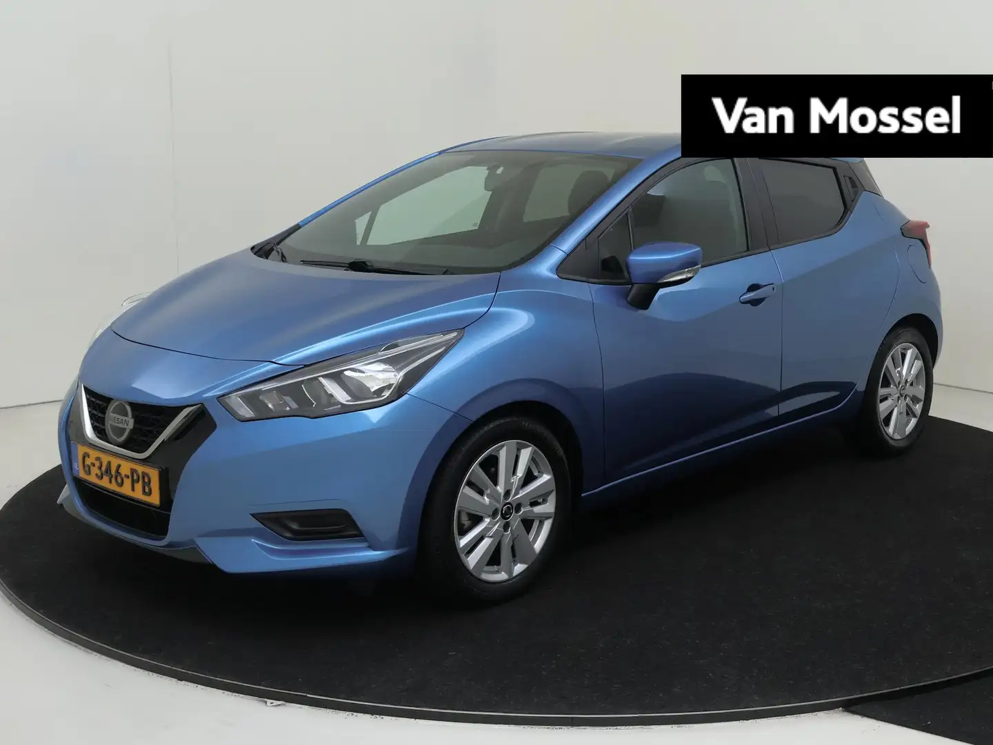 Nissan Micra 1.0 IG-T Acenta | Automaat | Navigatie | Achteruit Albastru - 1