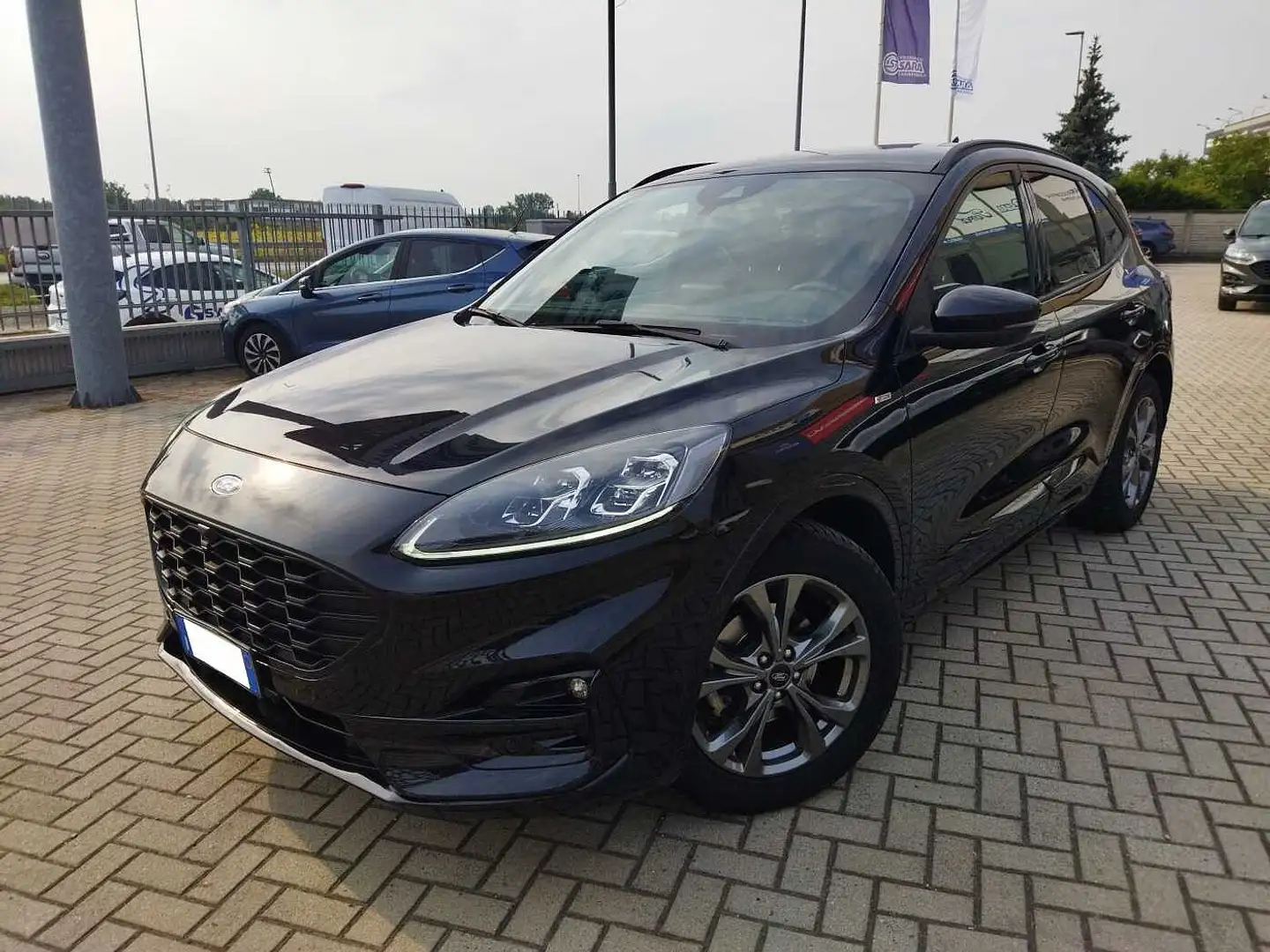 Ford Kuga 3ª serie 2.0 EcoBlue Hybrid 150 CV 2WD ST-Line X Nero - 1