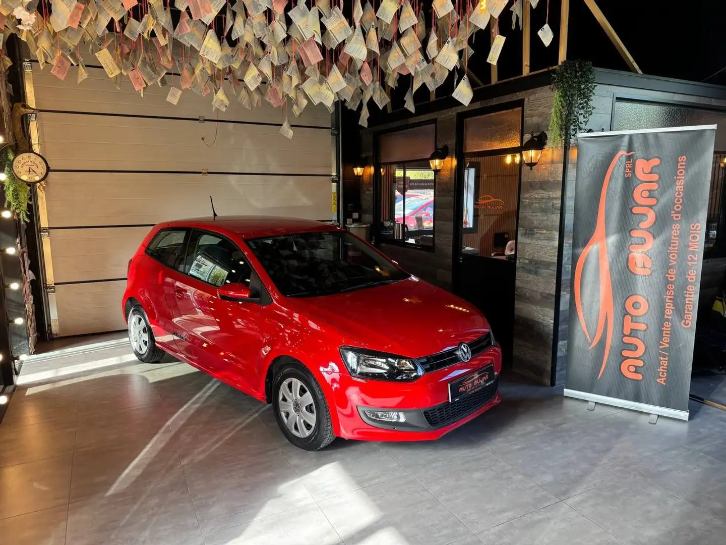 Volkswagen Polo Polo 1.2i **42000 KM / 1ER PROPR / AIRCO** Rood - 1