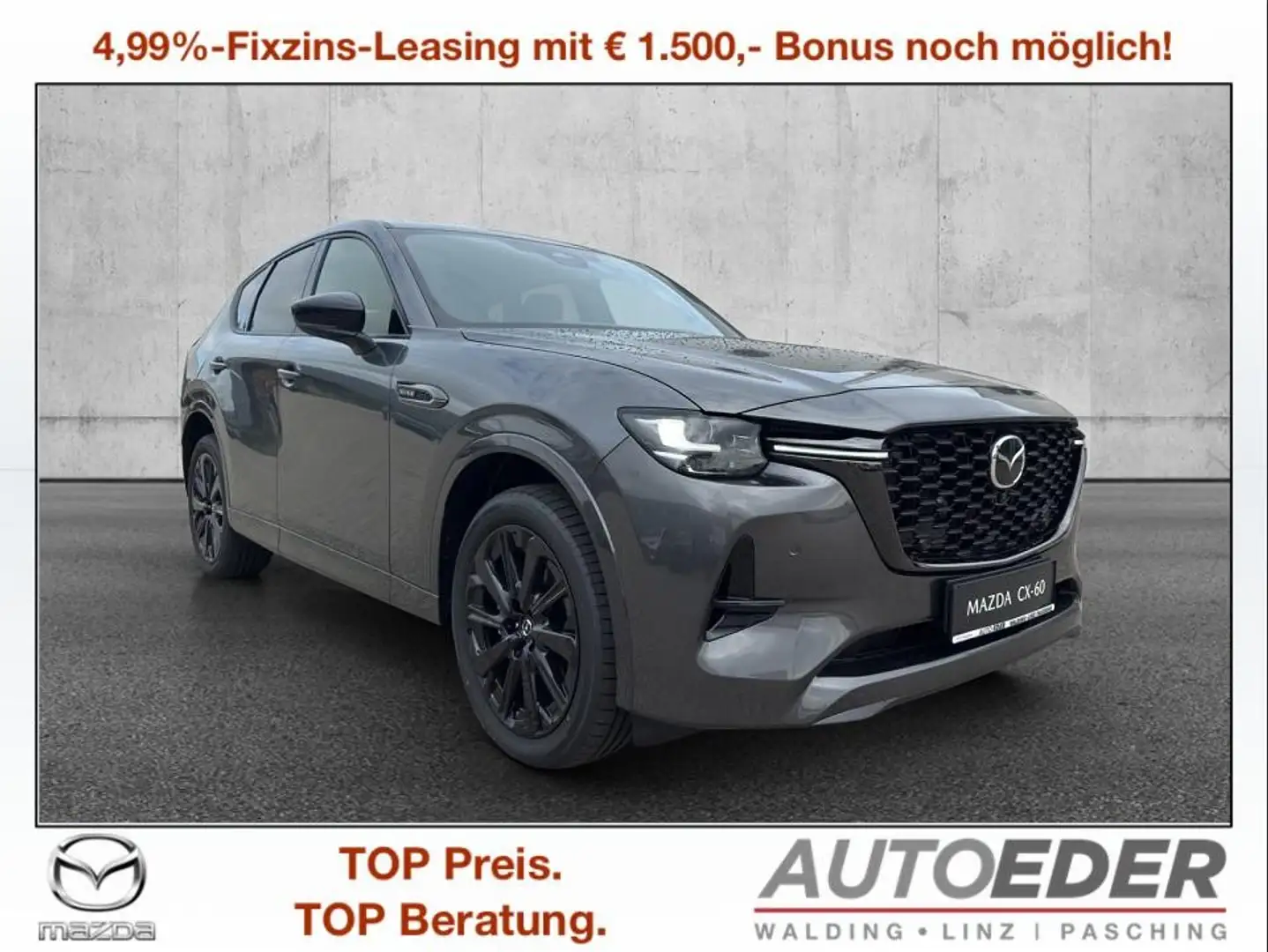 Mazda CX-60 3.3L e-SKYACTIV D AWD HOMURA PLUS Aut. Gris - 1