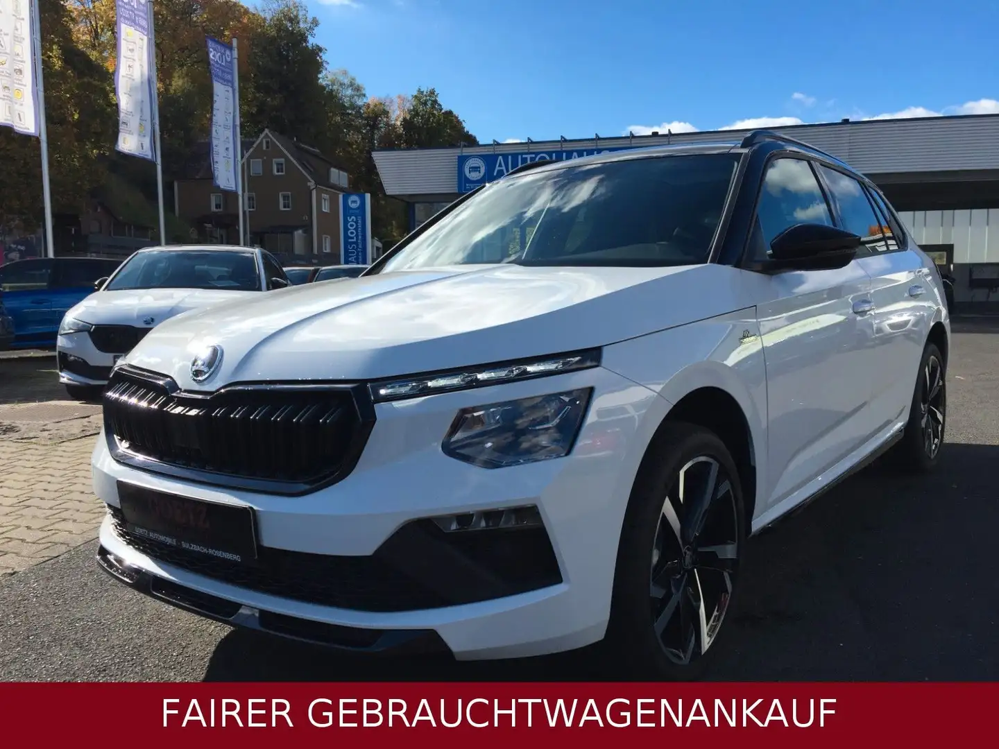 Skoda Kamiq KAMIQ MONTE CARLO 150PS AHK SCHWENKB MATRIX LED Weiß - 1