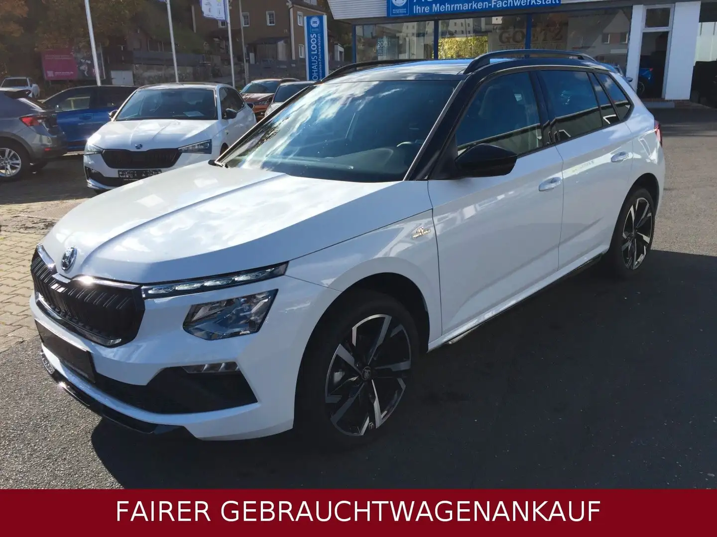 Skoda Kamiq KAMIQ MONTE CARLO 150PS AHK SCHWENKB MATRIX LED Weiß - 2