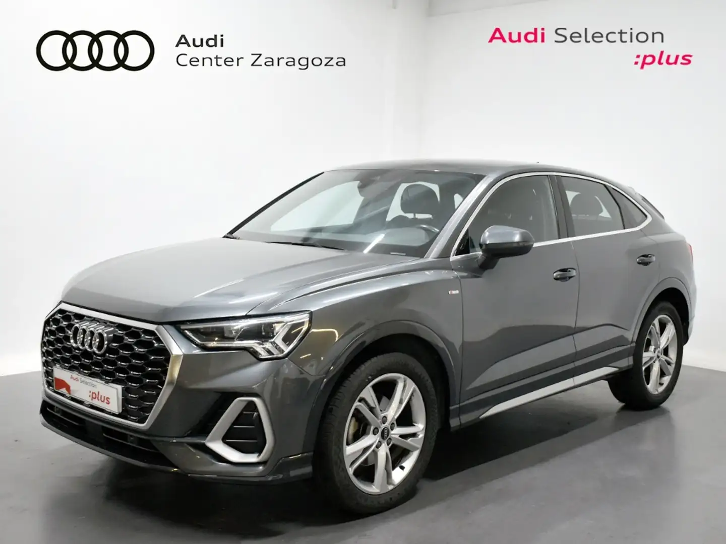Audi Q3 Sportback 35 TDI S line S tronic Gris - 1