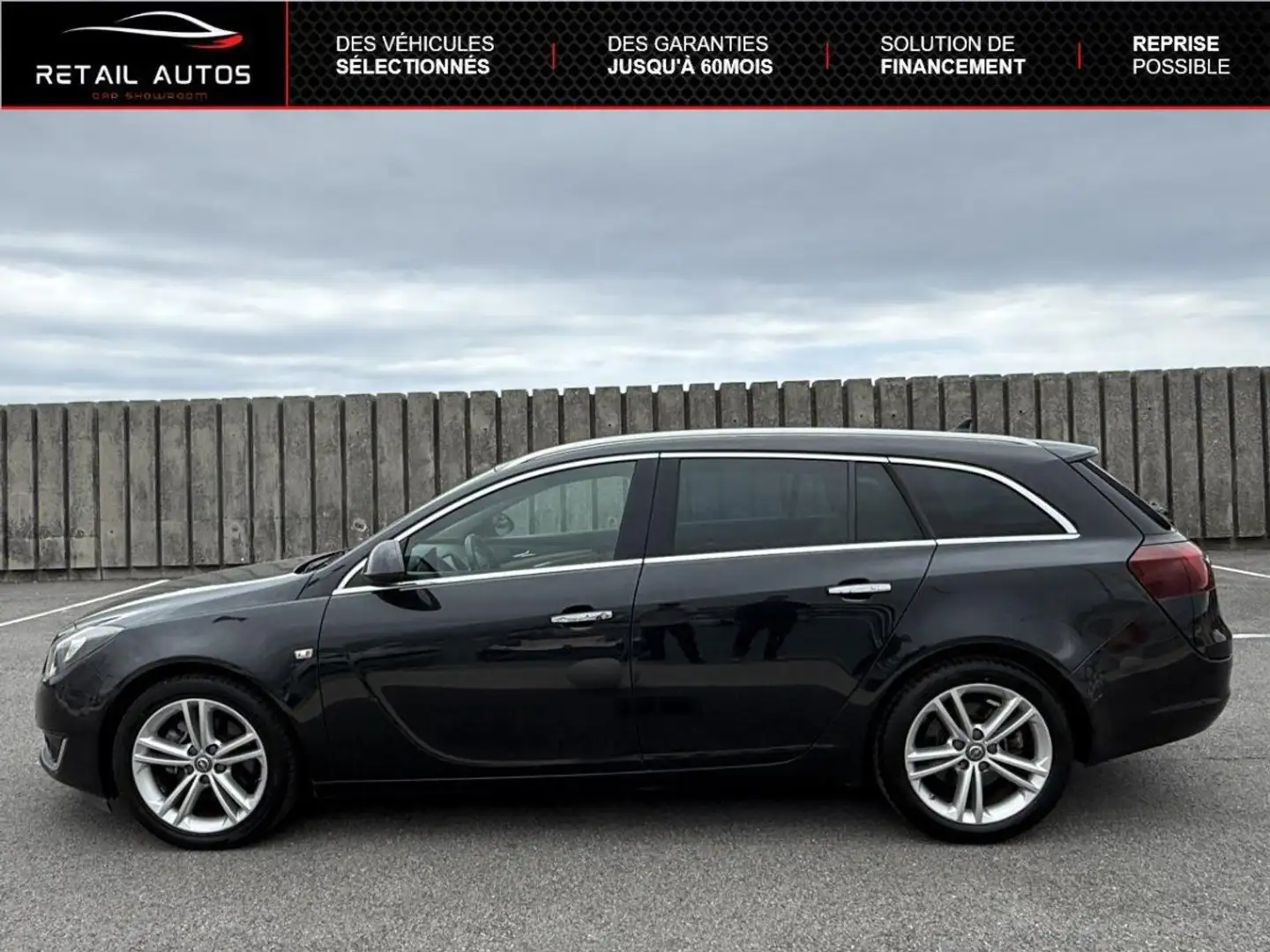 Opel Insignia Sports Tourer 2.0 CDTI 163ch Cosmo Pack Start&Stop Zwart - 2