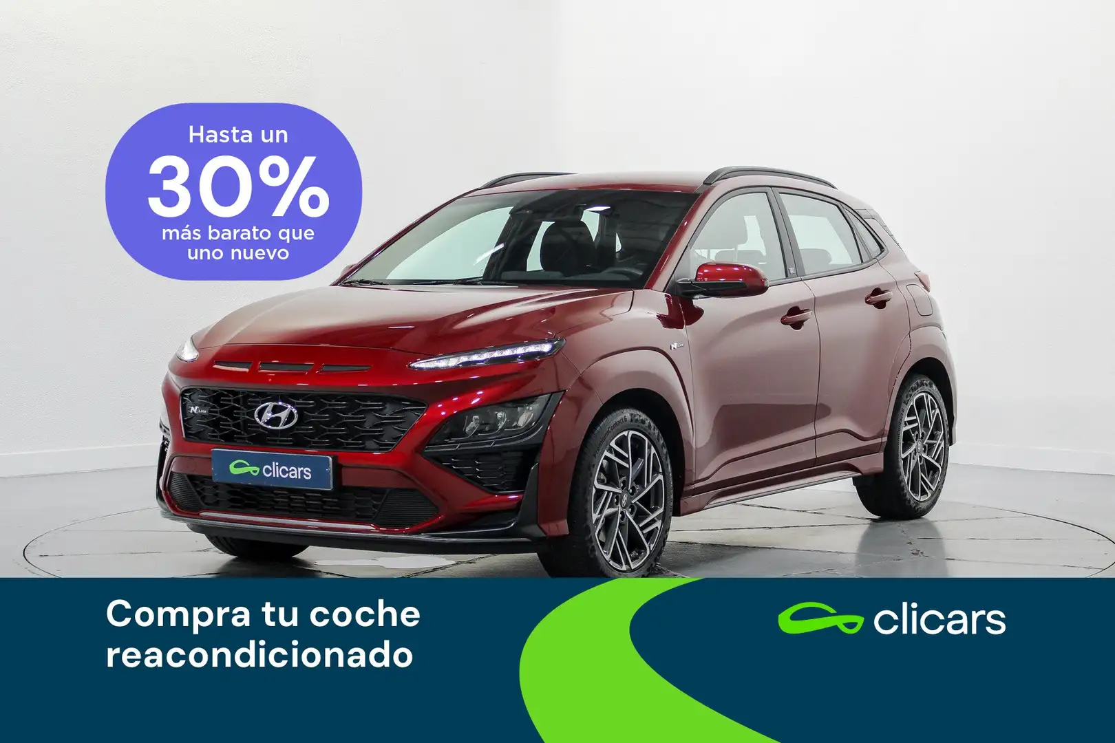 Hyundai KONA 1.0 TGDI Nline 30 Aniversario 4x2 Rouge - 1