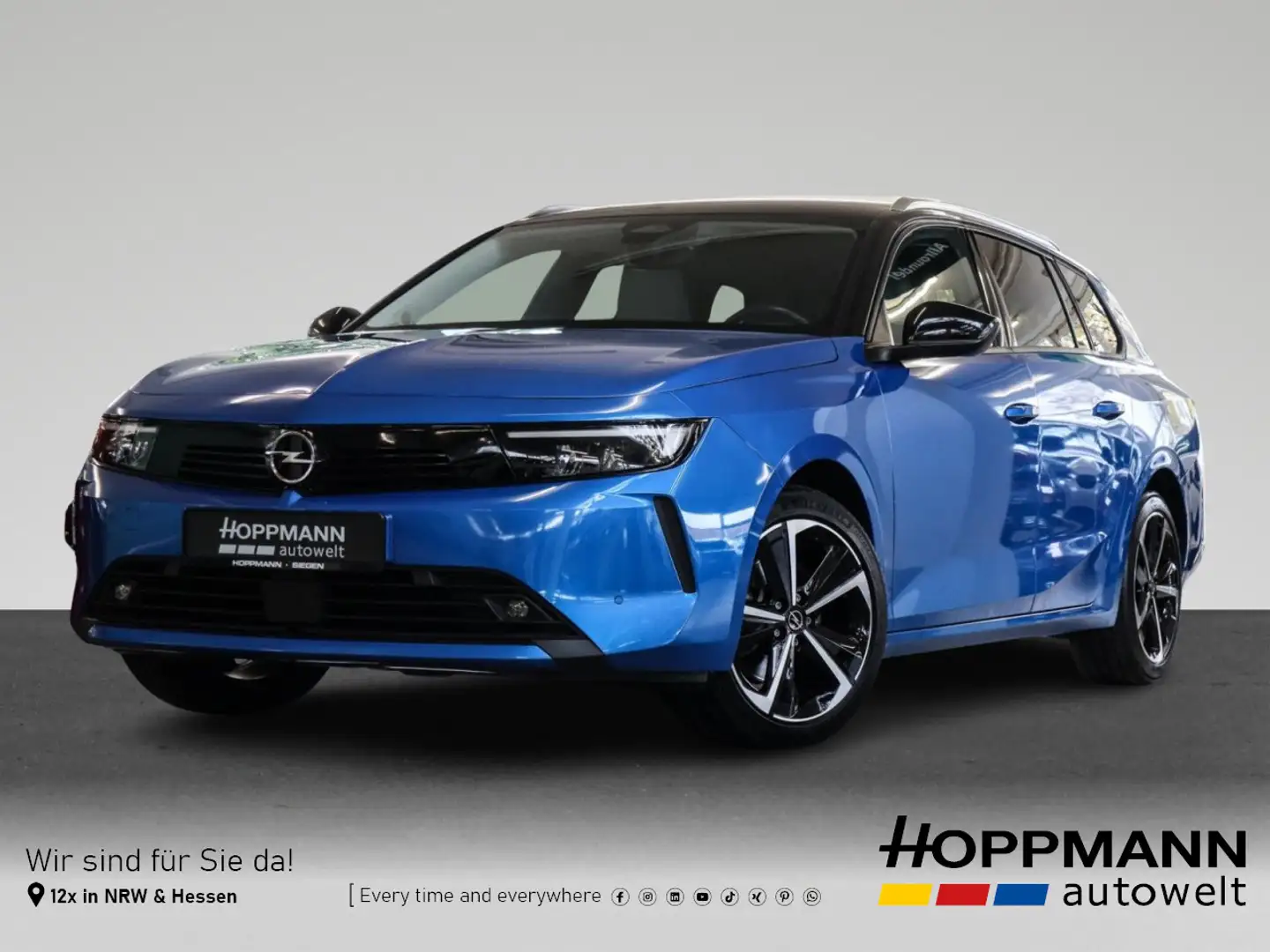 Opel Astra ST Business Elegance Automatik*Navi*Kamera Blauw - 1