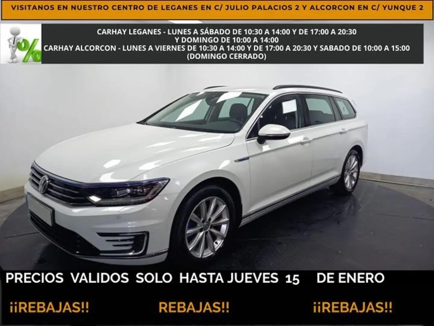 Volkswagen Passat VAR GTE 1.4 TSI BUSINESS PLUG-IN HYBRID Blanc - 1