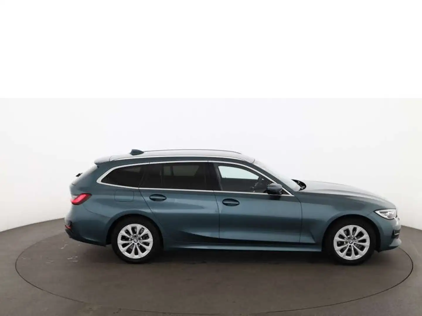 BMW 318 d Touring Advantage Aut LED LEDER NAVI MEMORY Blau - 2